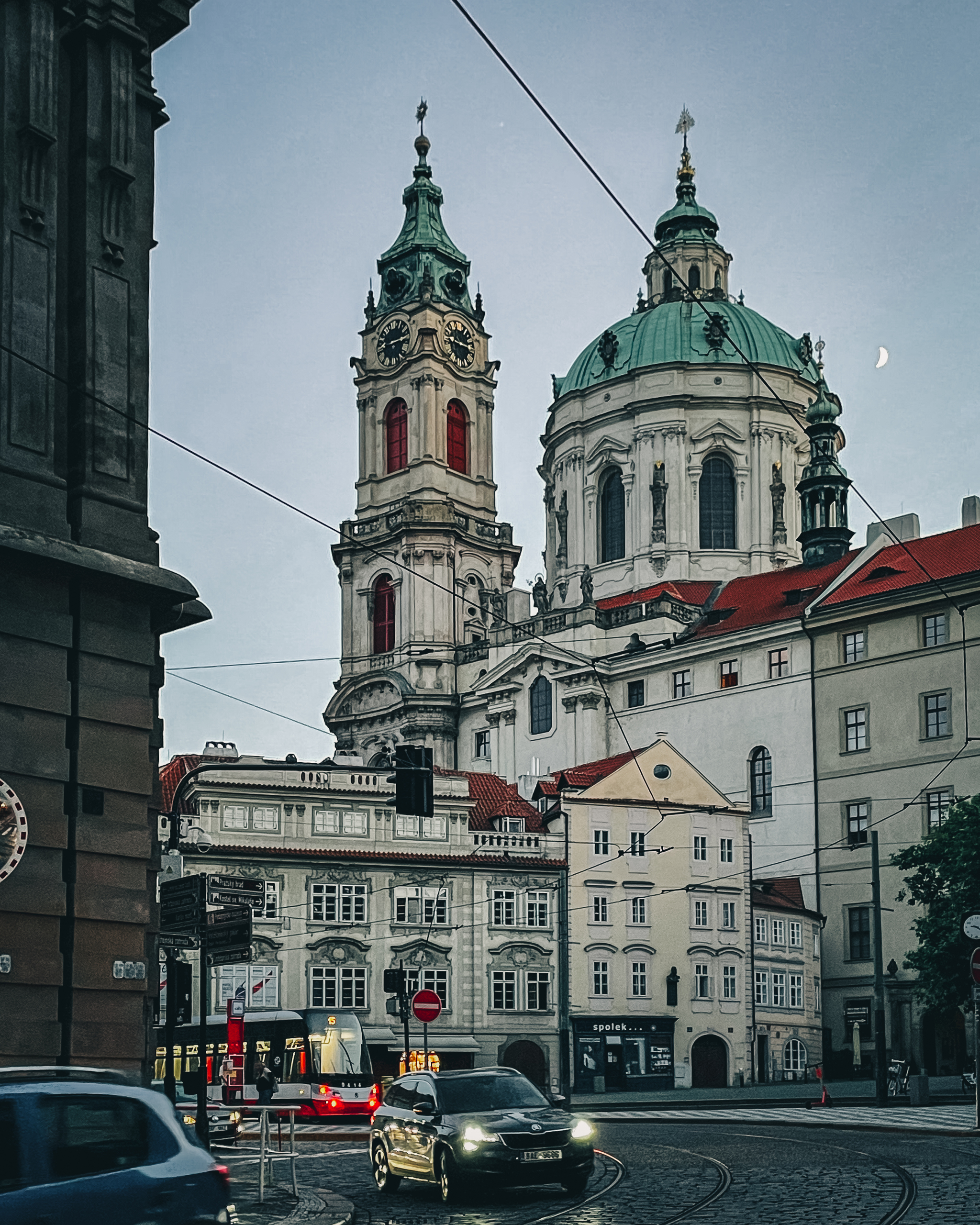 Church of St. Nicholas on Lesser Town Square in Prague - My, Prague, Czech, The photo