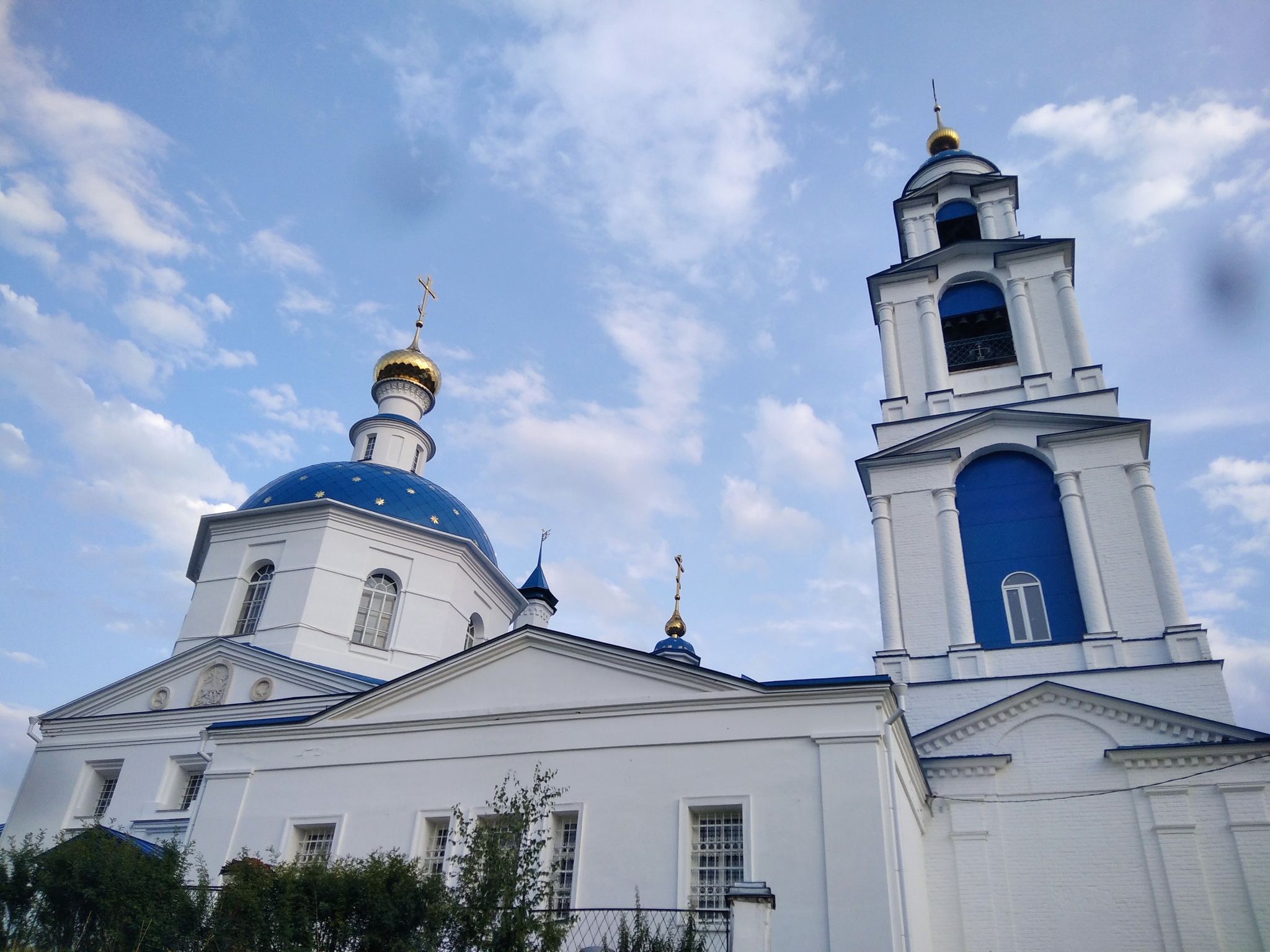 Ilyinskoye village, Kirzhachsky district, Vladimir region - Kirzhach, Church, Village