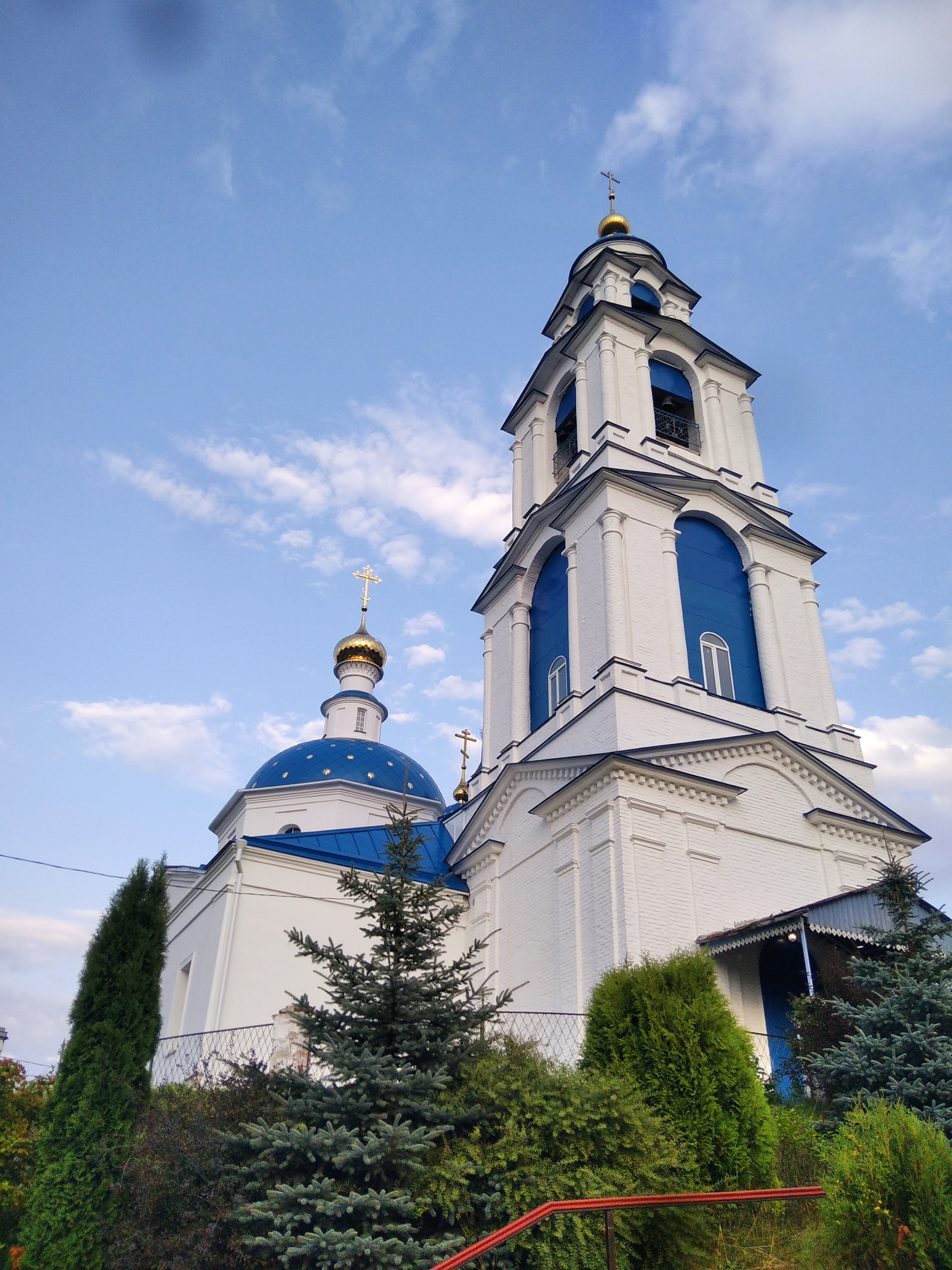 Ilyinskoye village, Kirzhachsky district, Vladimir region - Kirzhach, Church, Village