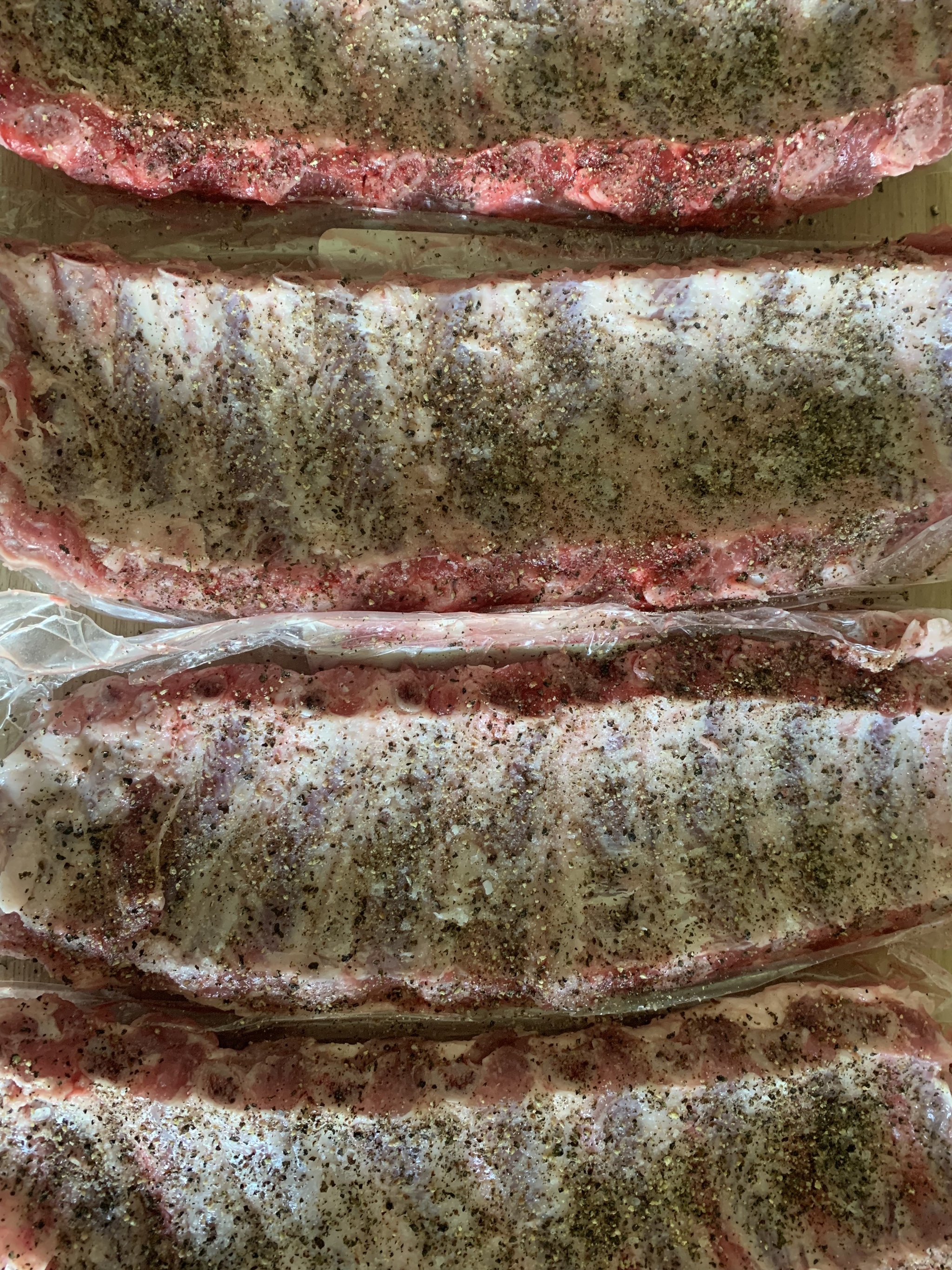 Ribs just right! - My, Meat, B-B-Q, Pork, Ribs, Brazier, Longpost, Recipe