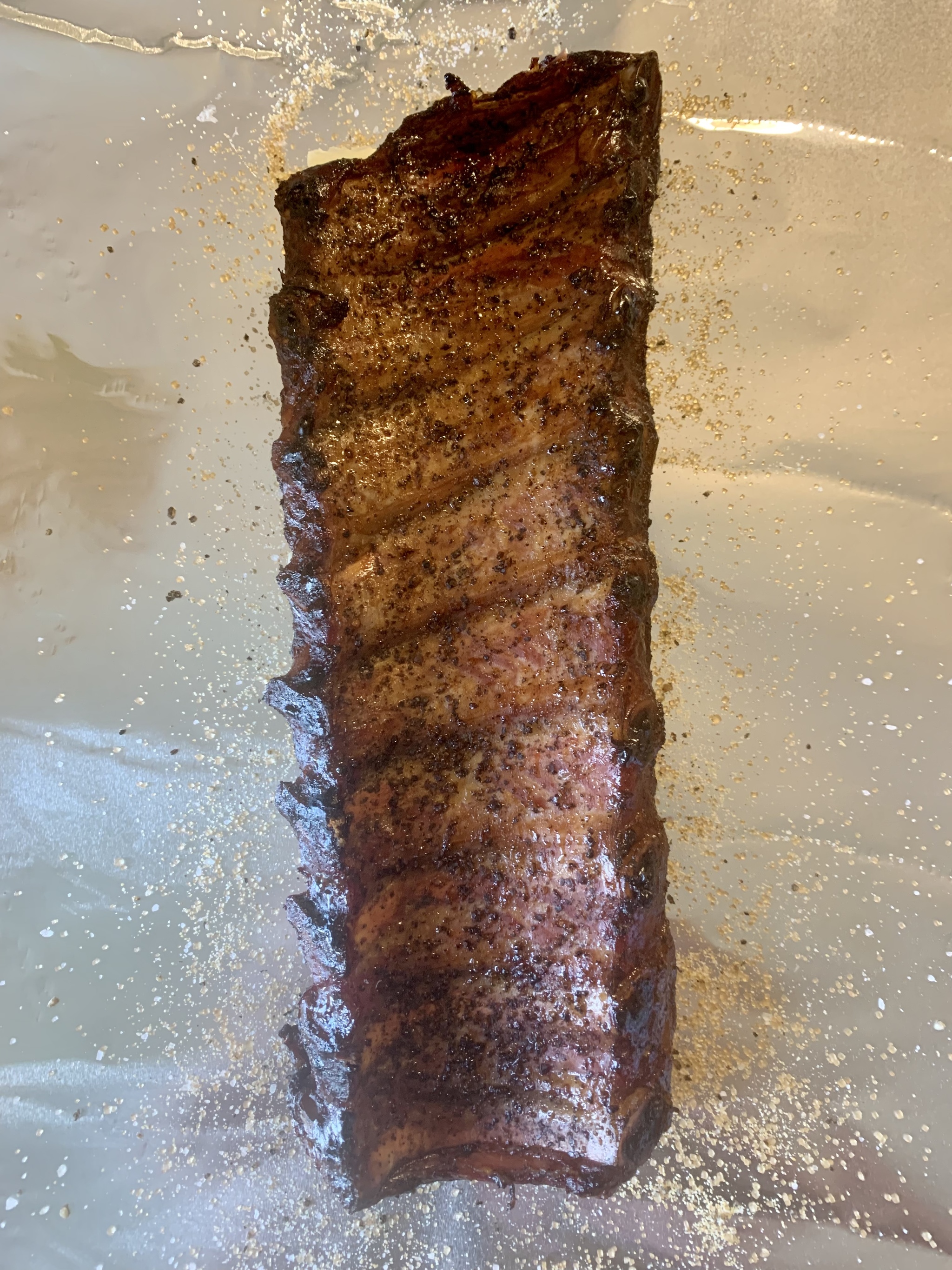 Ribs just right! - My, Meat, B-B-Q, Pork, Ribs, Brazier, Longpost, Recipe