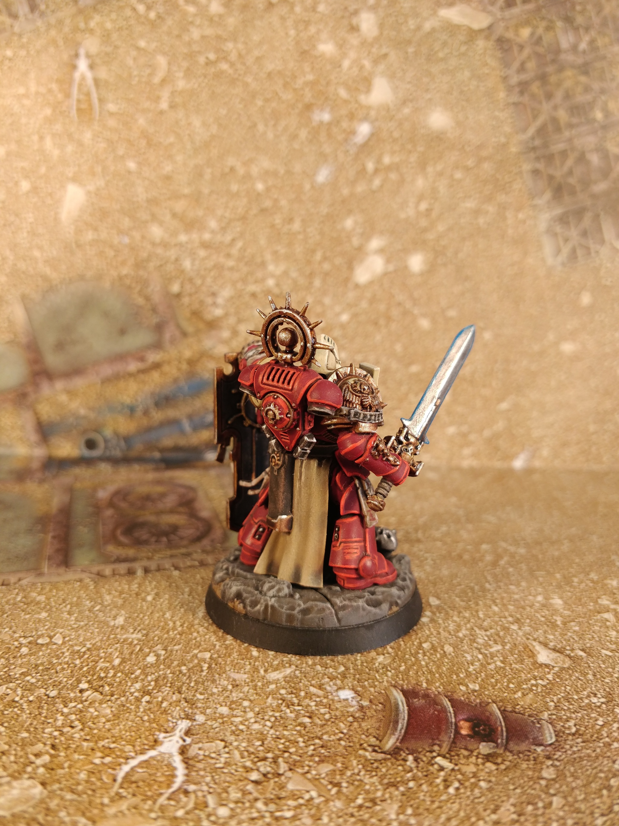 Немножко HQ - Моё, Warhammer, Warhammer 40k, Wh miniatures, Wh painting, Длиннопост, Blood ravens