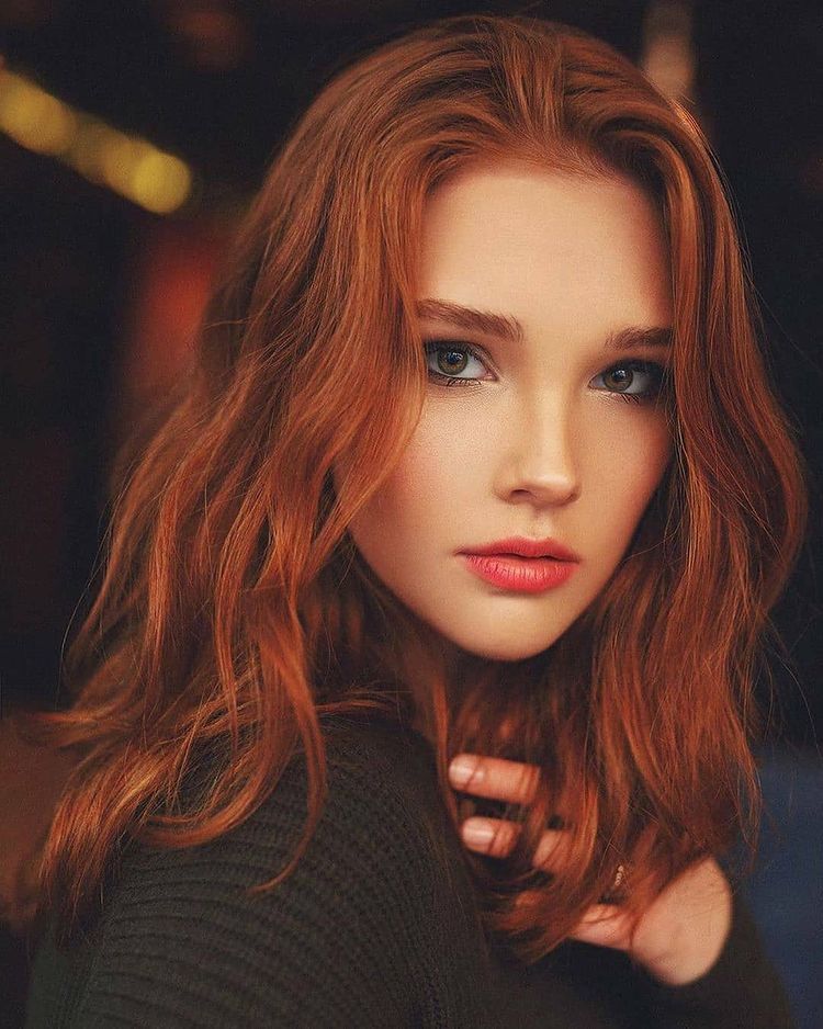 Polina Zavalskaya - Girls, The photo, Redheads