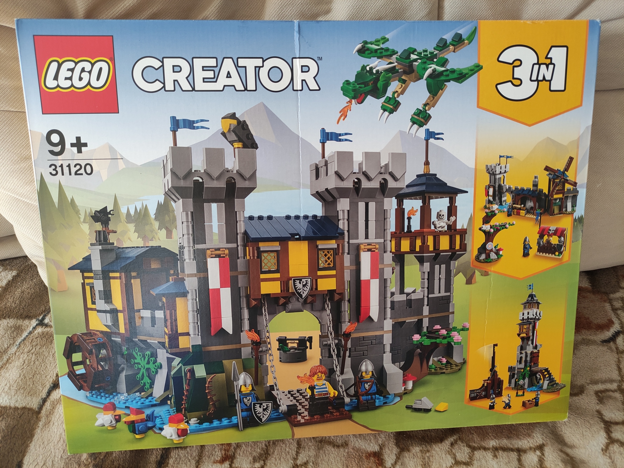 LEGO Creator 31120 Medieval Castle - My, Lego, Creator, Constructor, Lock, Longpost