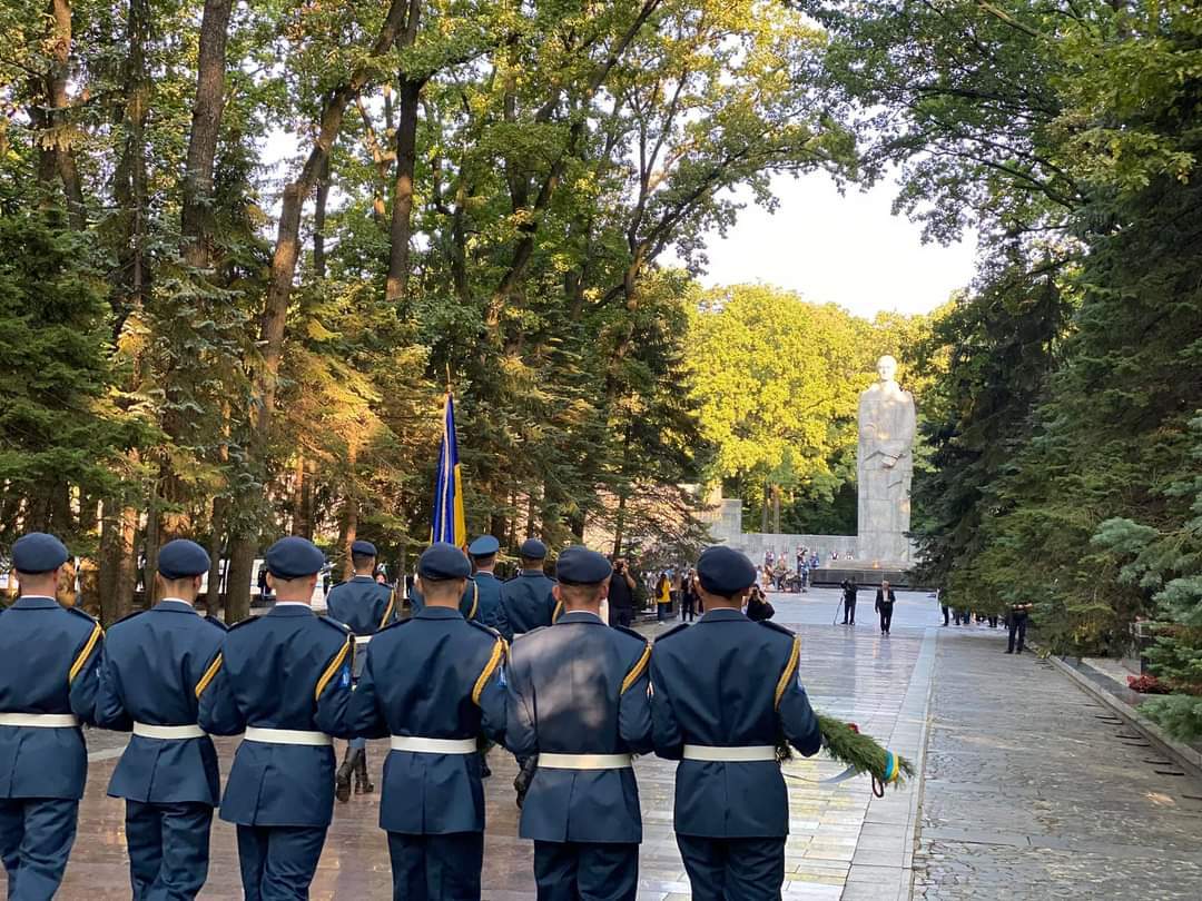 The Memorial of Glory honored the memory of the liberators of Kharkov - Kharkov, The Great Patriotic War, The Second World War, Memory, Liberation, Longpost