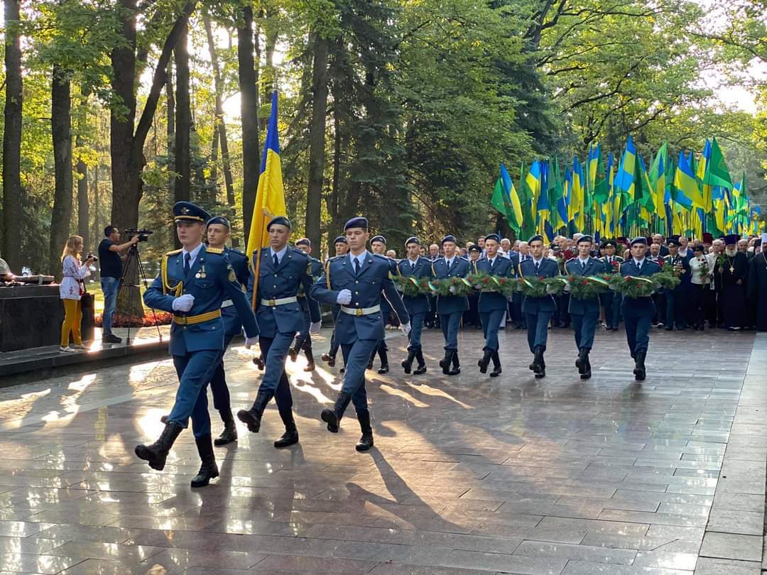 The Memorial of Glory honored the memory of the liberators of Kharkov - Kharkov, The Great Patriotic War, The Second World War, Memory, Liberation, Longpost