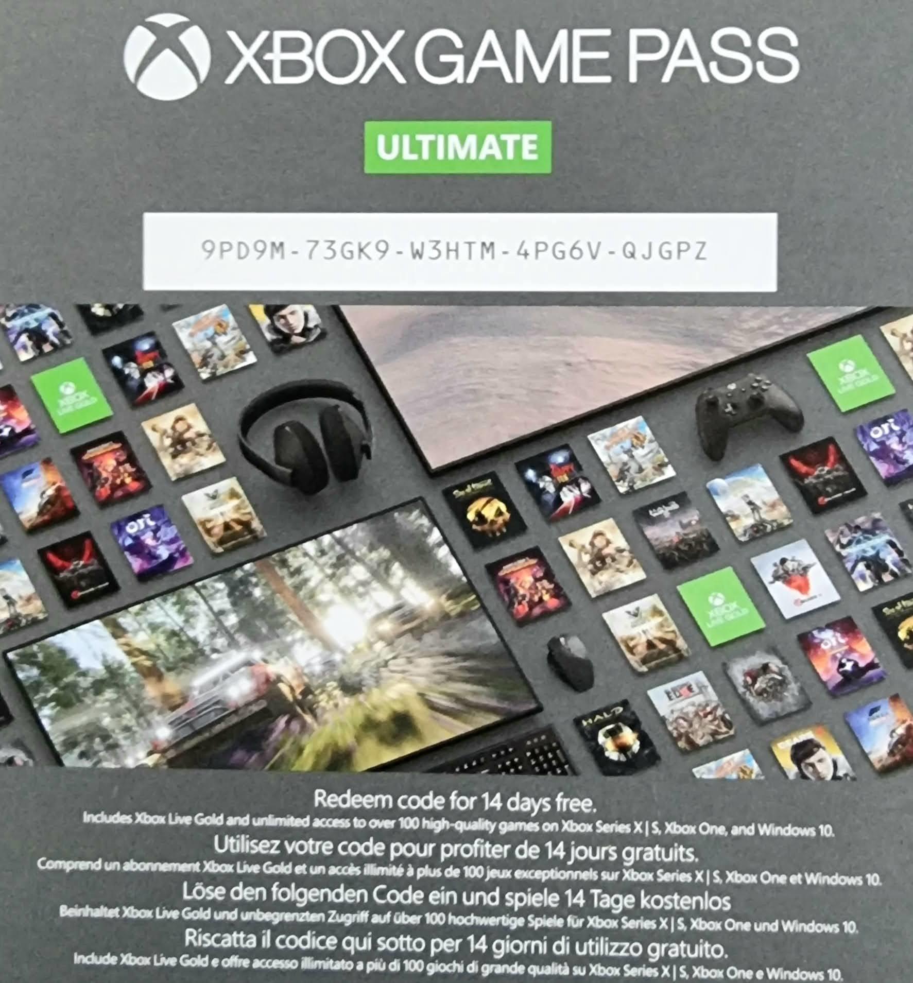 XBOX GAME PASS ULTIMATE (Забрали) | Пикабу