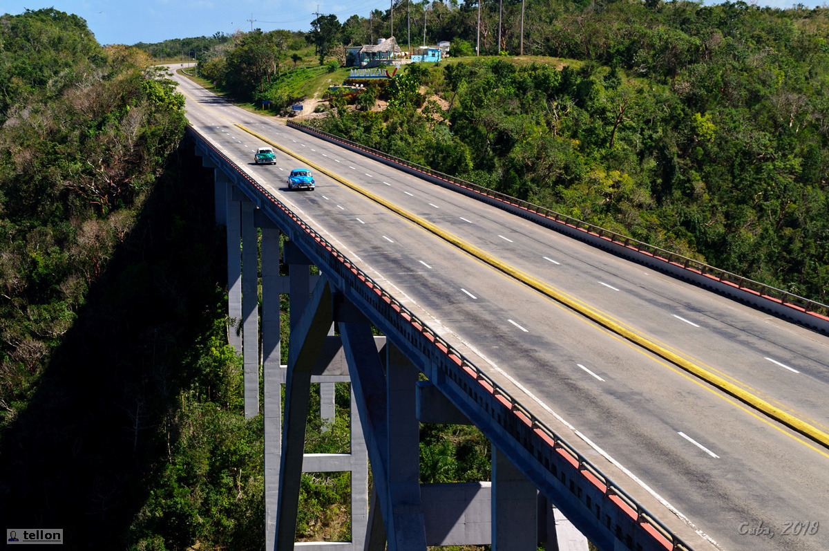 Bakunayagua Bridge - My, Cuba, Bridge, Landscape, Travels, The photo, Longpost