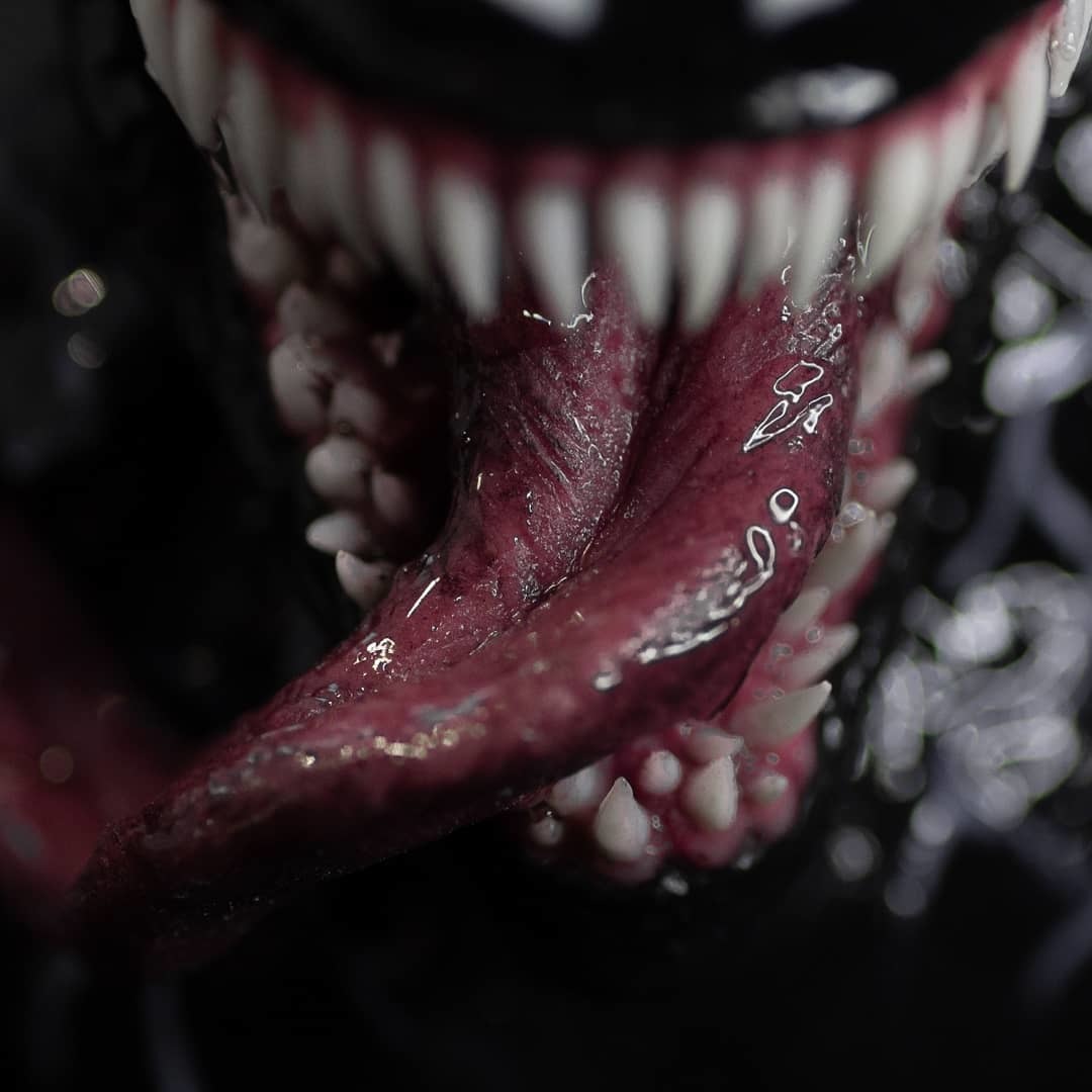 We are venom - Моё, Веном, Полимерная глина, Ручная работа, Длиннопост, Marvel, Рукоделие без процесса