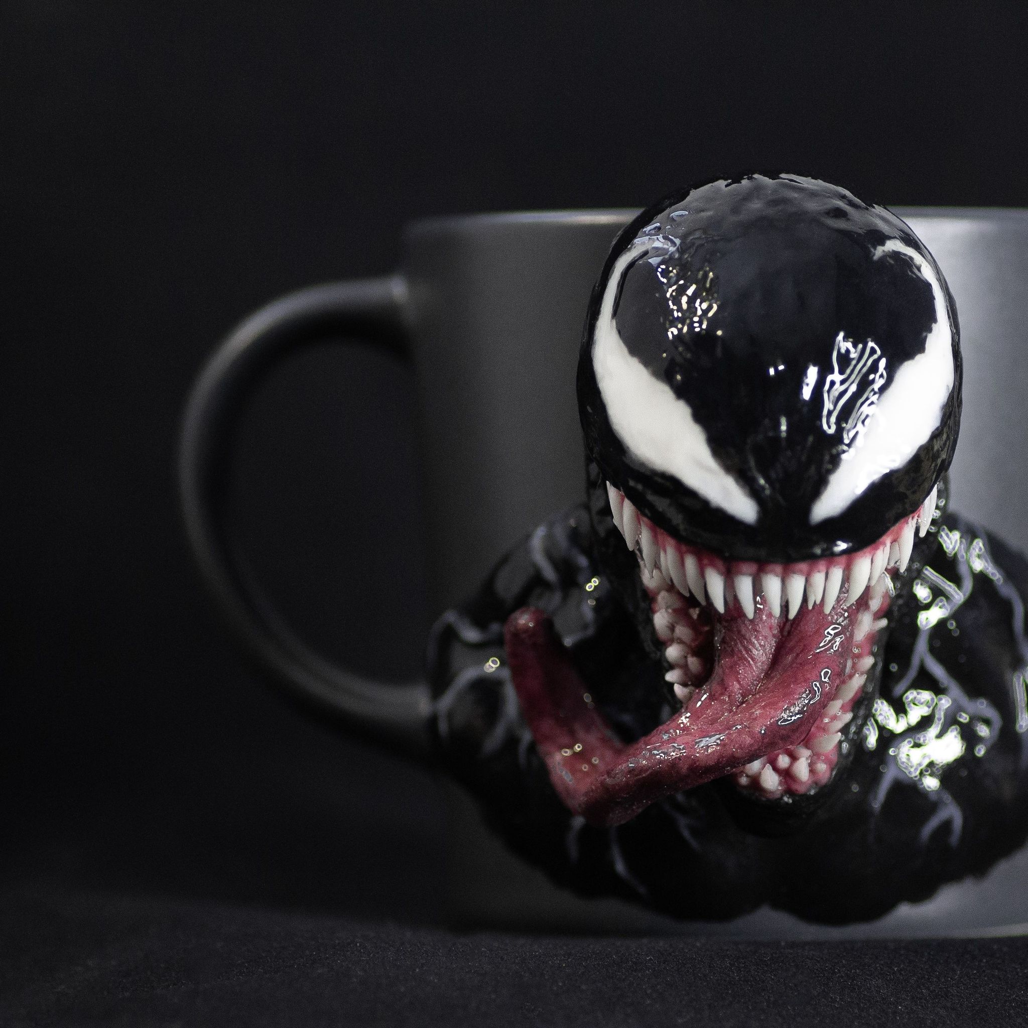 We are venom - Моё, Веном, Полимерная глина, Ручная работа, Длиннопост, Marvel, Рукоделие без процесса