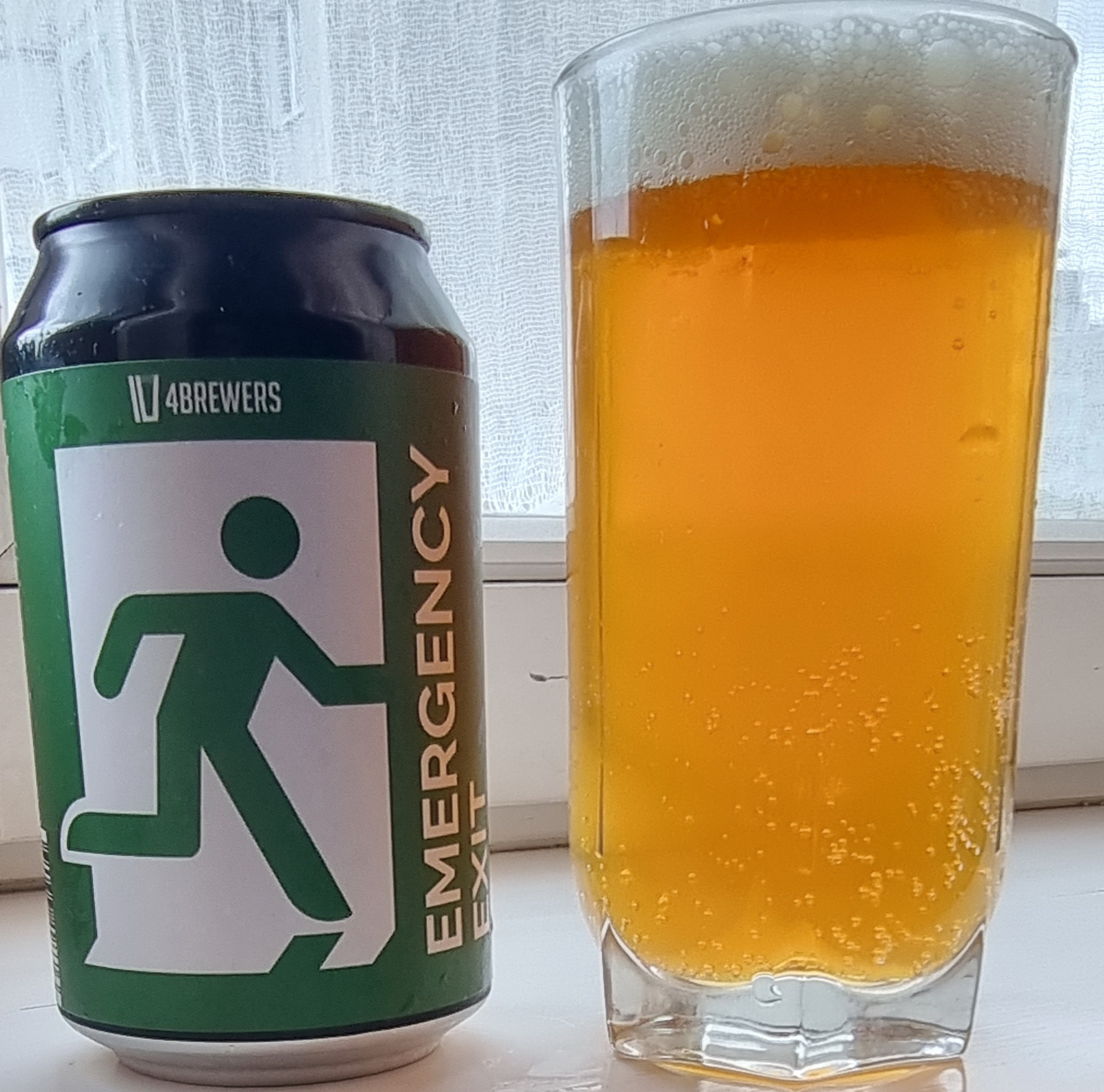 Emergency exit - IPA by 4BREWERS - My, Craft beer, Overview, Beer, Longpost