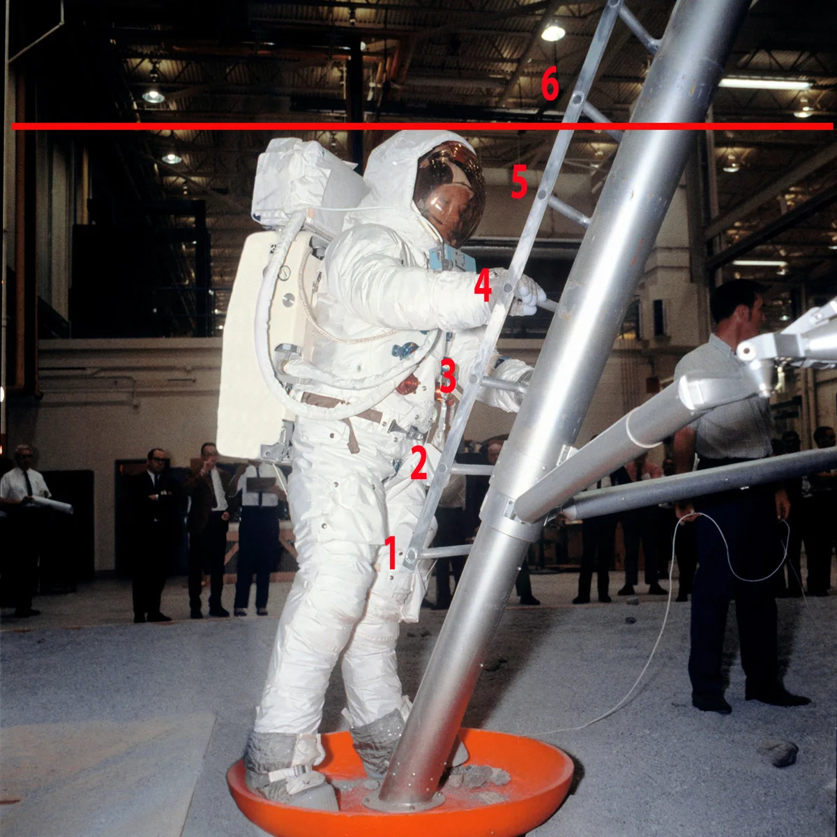 Neil Armstrong, lunar module ramp and astronaut stunt doubles - Apollo, Space, moon, Conspiracy, Konovalov, Longpost