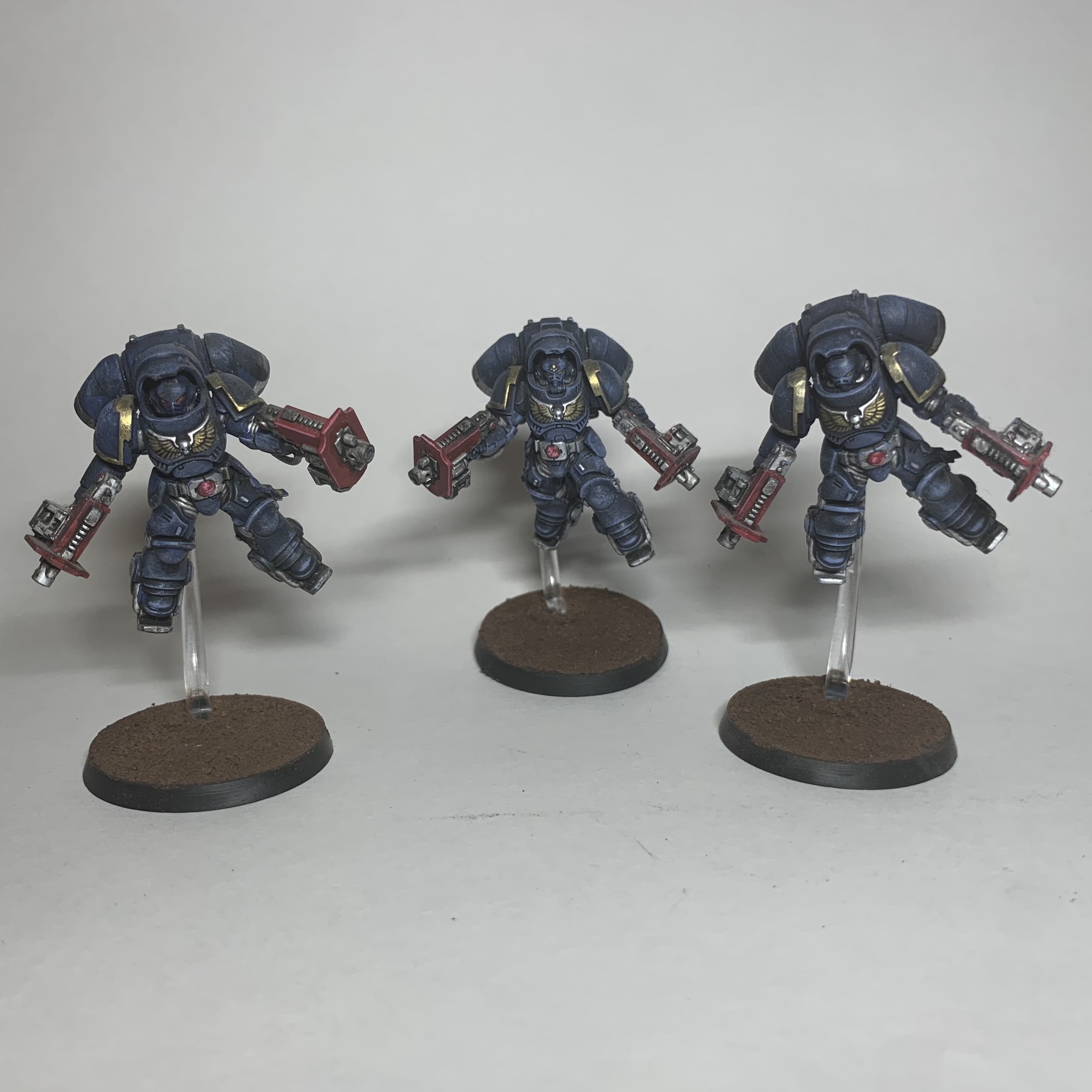 Adeptus astartes: inceptors - Моё, Warhammer 40k, Wh miniatures, Длиннопост