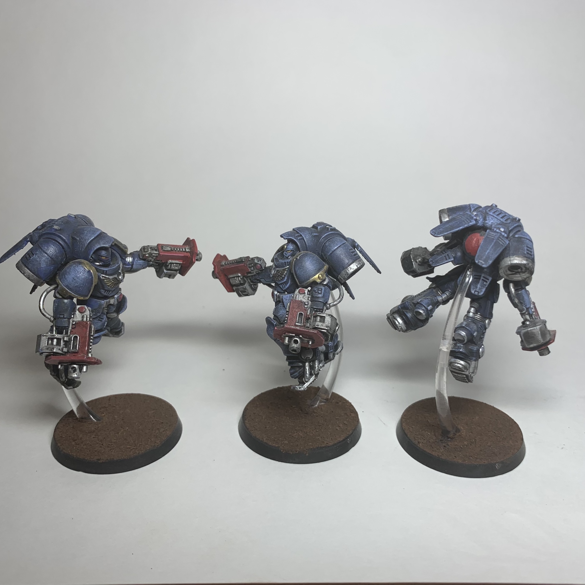 Adeptus astartes: inceptors - Моё, Warhammer 40k, Wh miniatures, Длиннопост