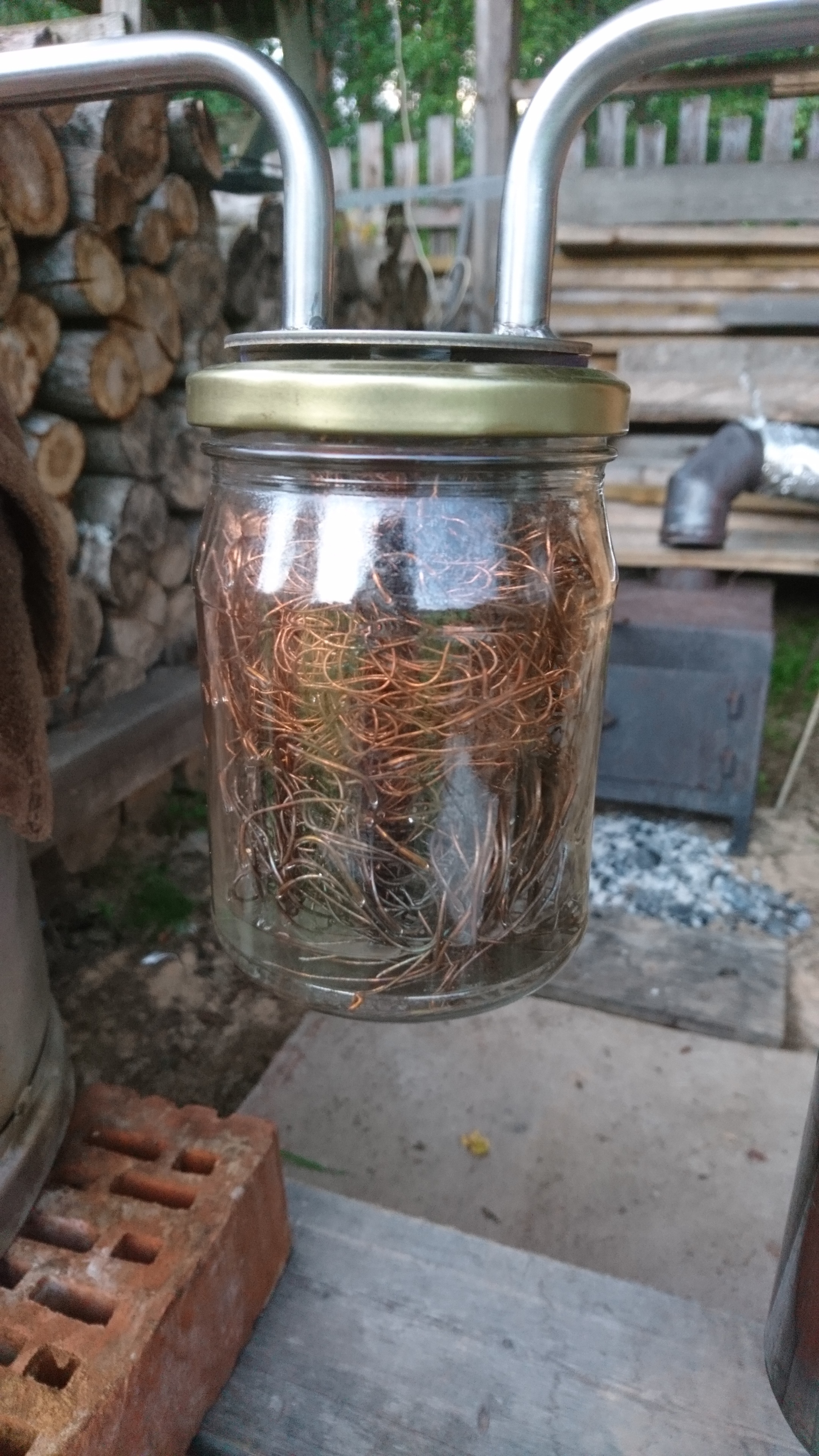 Life hack for moonshiners - My, Moonshine, Alcohol mashine, Copper, Longpost