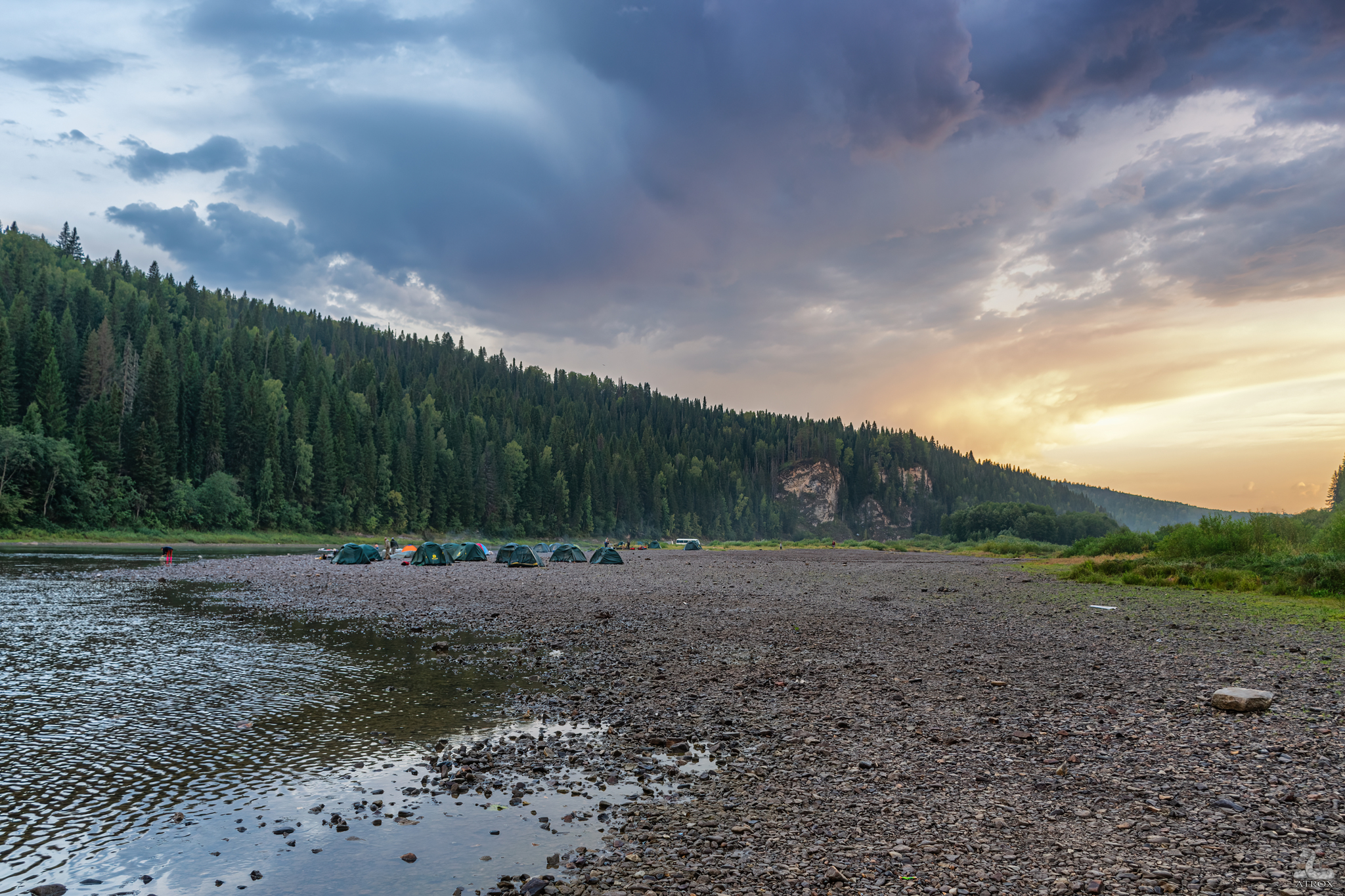 Река Чусовая, Пермский Край - Моё, Пейзаж, Природа, Птицы, Фотография, Черный коршун, Серая цапля, Длиннопост, Река Чусовая