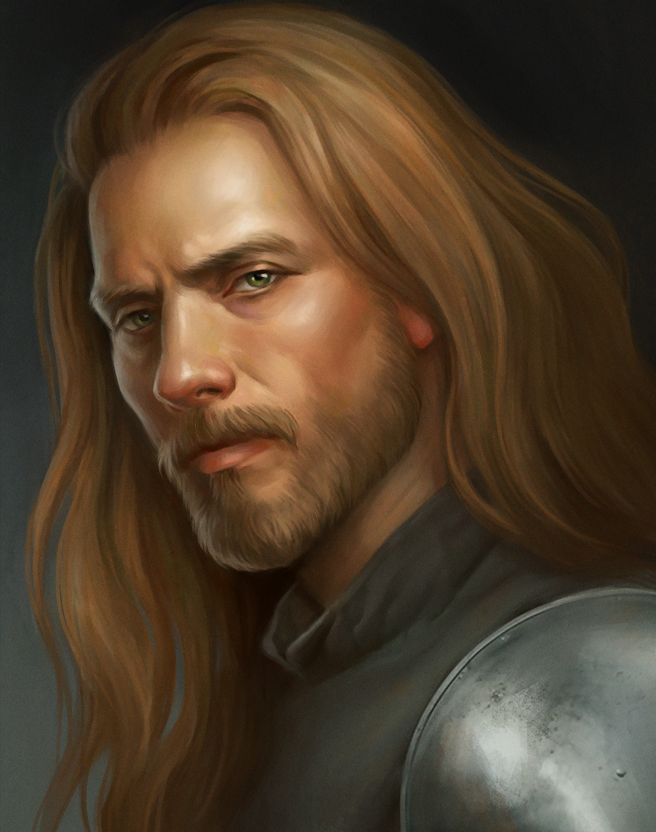 Fantasy portraits - My, Fantasy, Art, Concept Art, Dwarf, Woman-Dwarf, Elves, Knight, Goblins, , Portrait, Dungeons & dragons, Games, Longpost, Knights