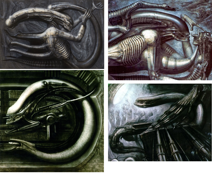 Hans Giger (Artists, Designers, Concept Art #24) - Artist, Designer, Concept Art, Necronomicon, Longpost, Hans Giger, Stranger, Xenomorph, Art