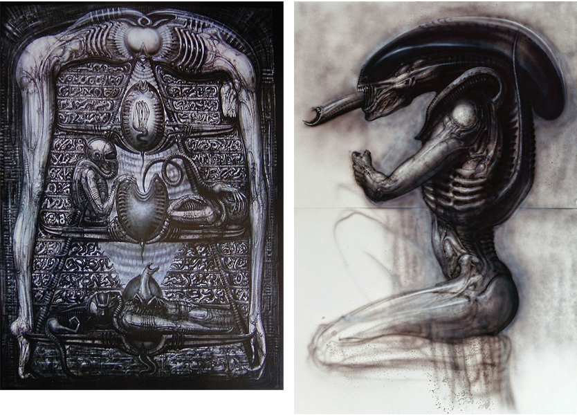 Hans Giger (Artists, Designers, Concept Art #24) - Artist, Designer, Concept Art, Necronomicon, Longpost, Hans Giger, Stranger, Xenomorph, Art