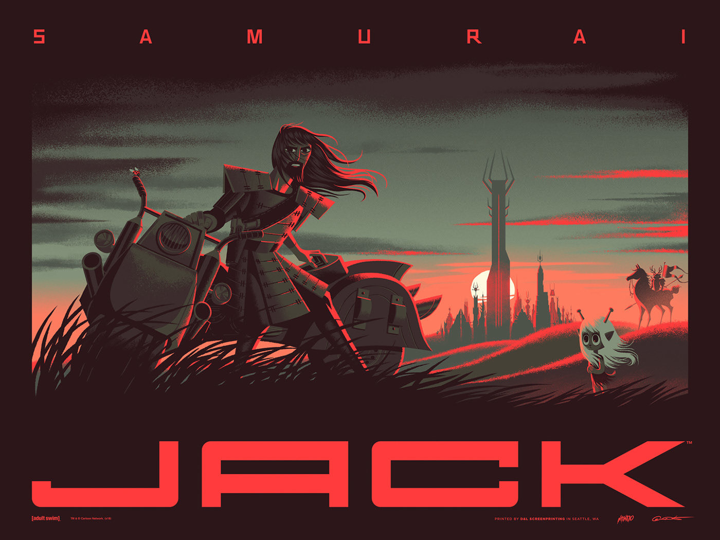 Самурай Джек - Samurai Jack, Арт, Мультсериалы