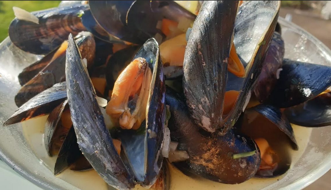 Culinary perversions - My, Recipe, Crimea, Relaxation, Hike, Mussels, Rapany, Positive, Germans, Longpost, , Mat