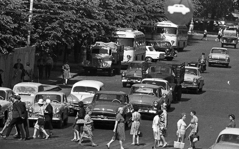 Foreign cars in the USSR - the USSR, Story, Auto, Car, Motorists, Foreign cars, История России, The photo, , Images, Black and white, Longpost