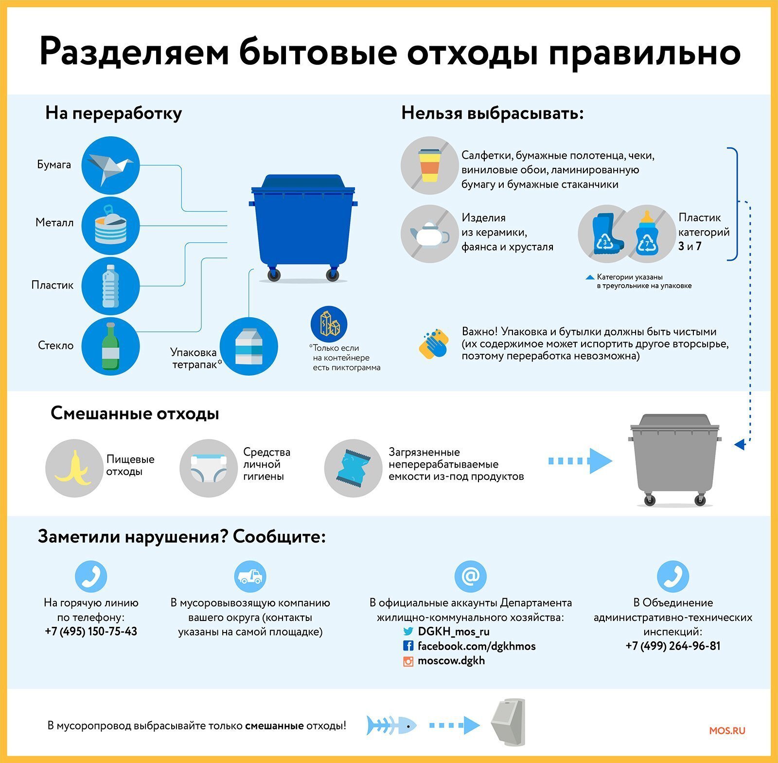 рядом с твоим домом установили 3 бака для раздельного сбора бытового мусора какие предметы (100) фото