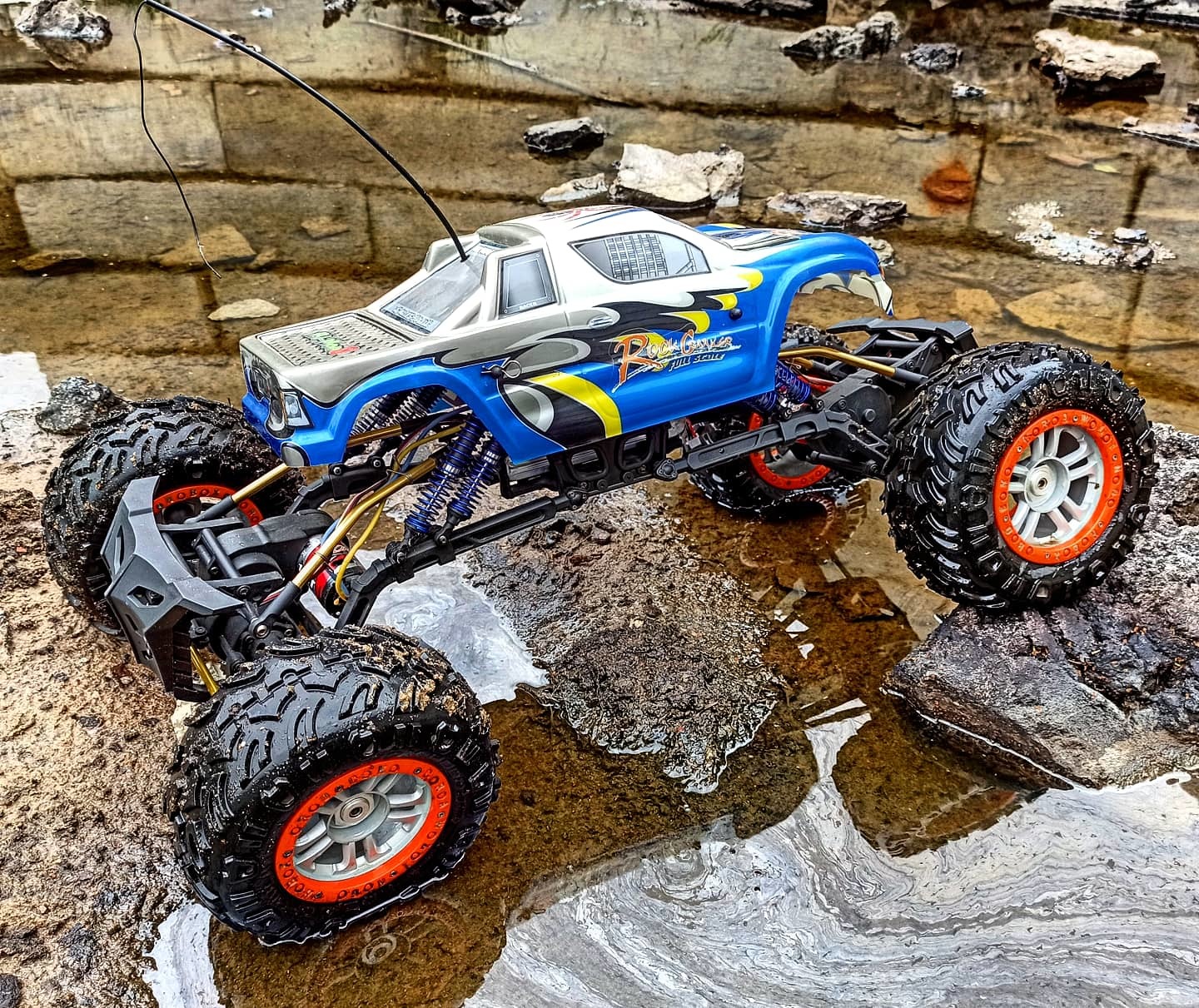 Краулер проходимец Redcat Rockslide Supercrawler 1/8 | Пикабу