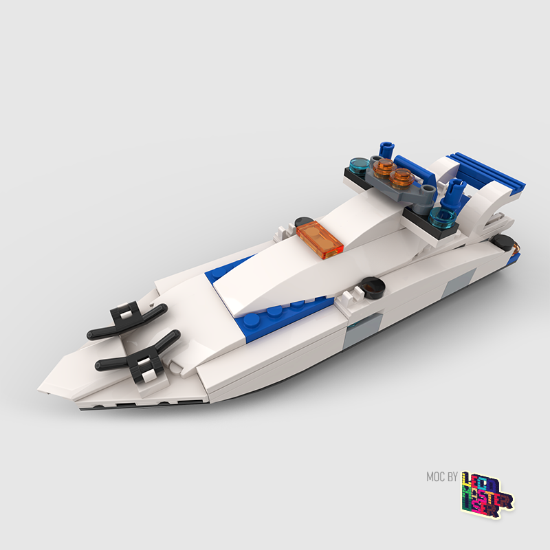 Конструктор 'Грузовой вертолёт/Катер/Самолёт 3-в-1', с пружинным мотором, серия Lego Creator []