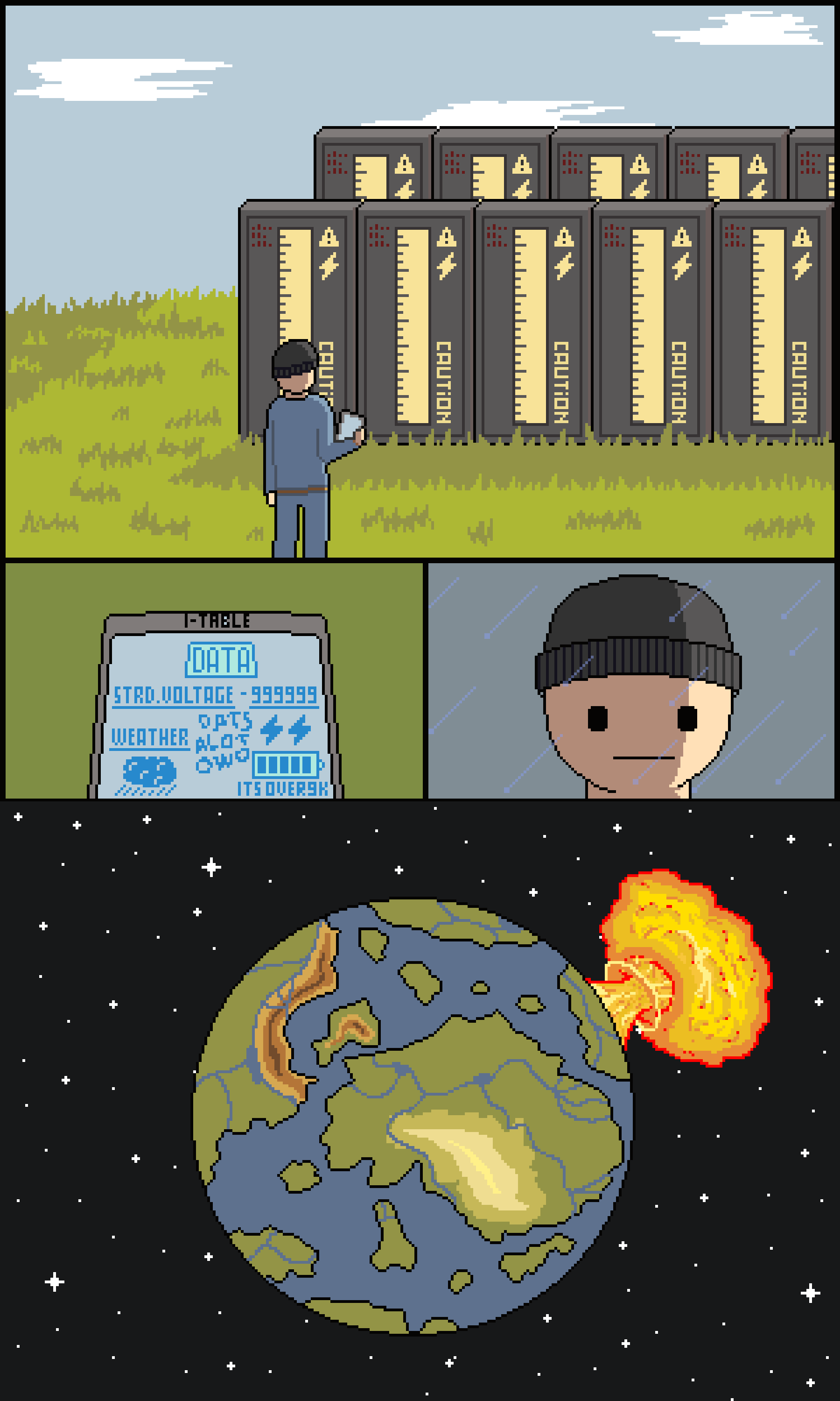 How important it is not to build batteries in the open - Rimworld, Comics, Games