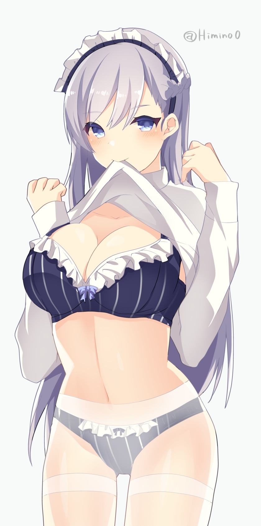 Лазурный путь - NSFW, Аниме, Anime Art, Azur Lane, Kaga, Belfast, Takao, Enterprise (Azur Lane), Akagi, , Нижнее белье, Animal Ears, Длиннопост