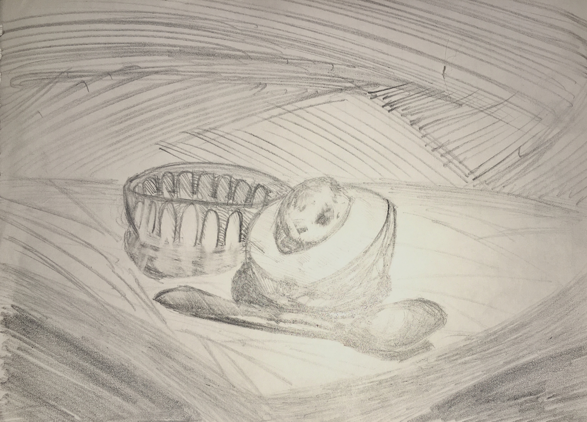 First still life - My, Still life, Drawing, First time, Artist