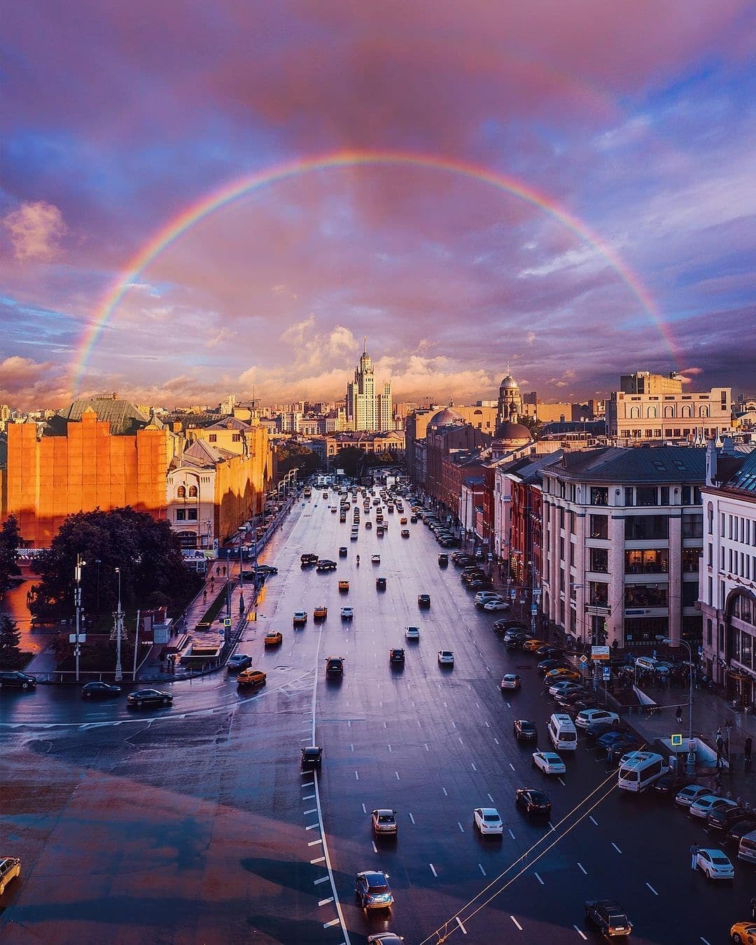 Московская радуга - Фотография, Москва, Россия, Радуга