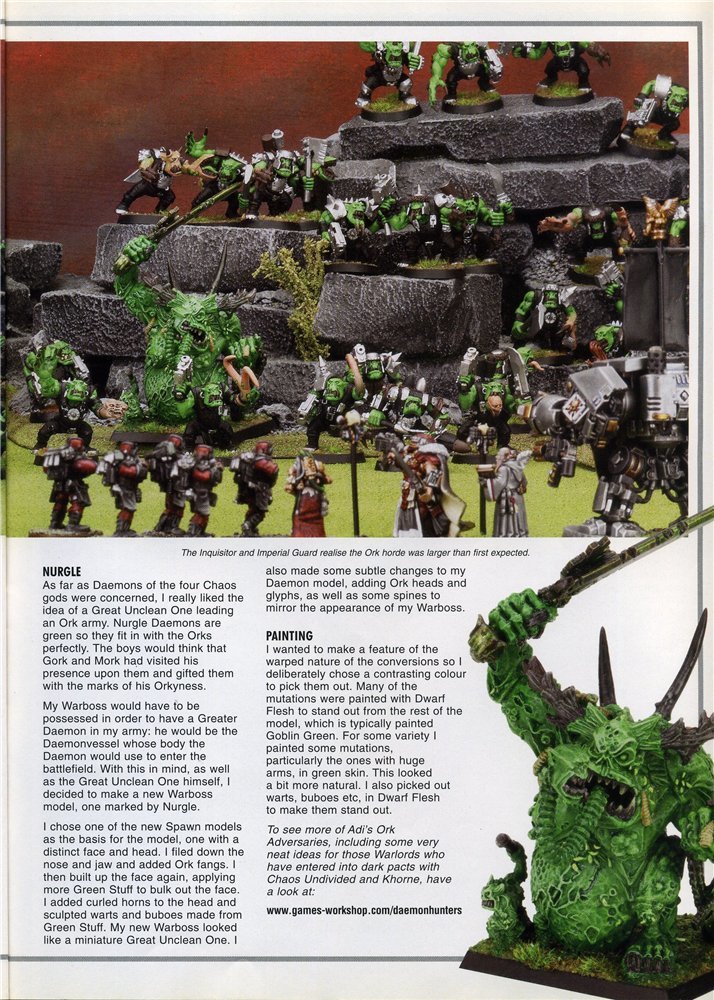 Orcs of Chaos - Warhammer, Warhammer 40k, Old warhammer, Orcs, Chaos, Chaos, Longpost, Wh back