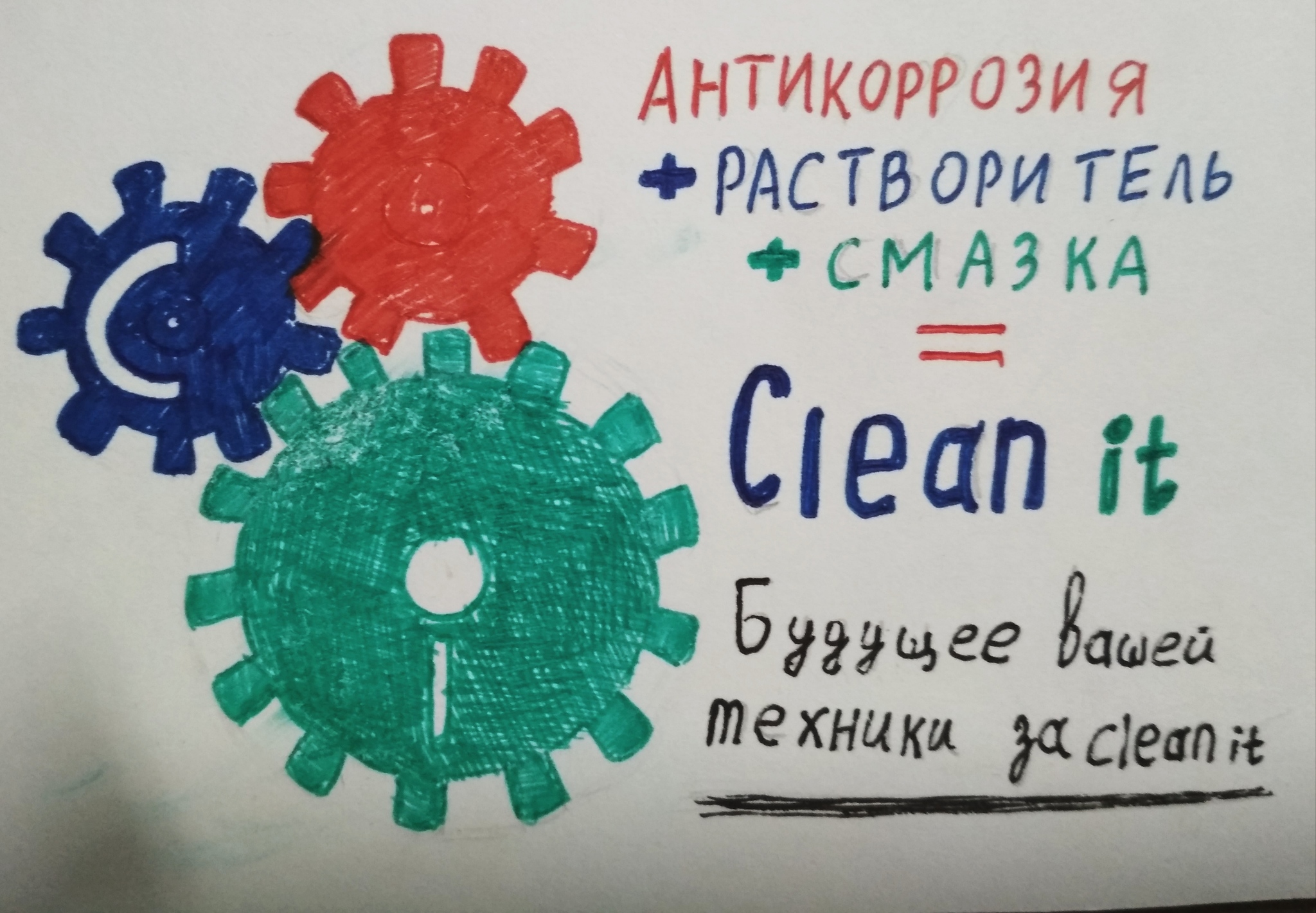 Универсальное средство - Моё, Бред на обед, Юмор, Дизайн, Заклинило