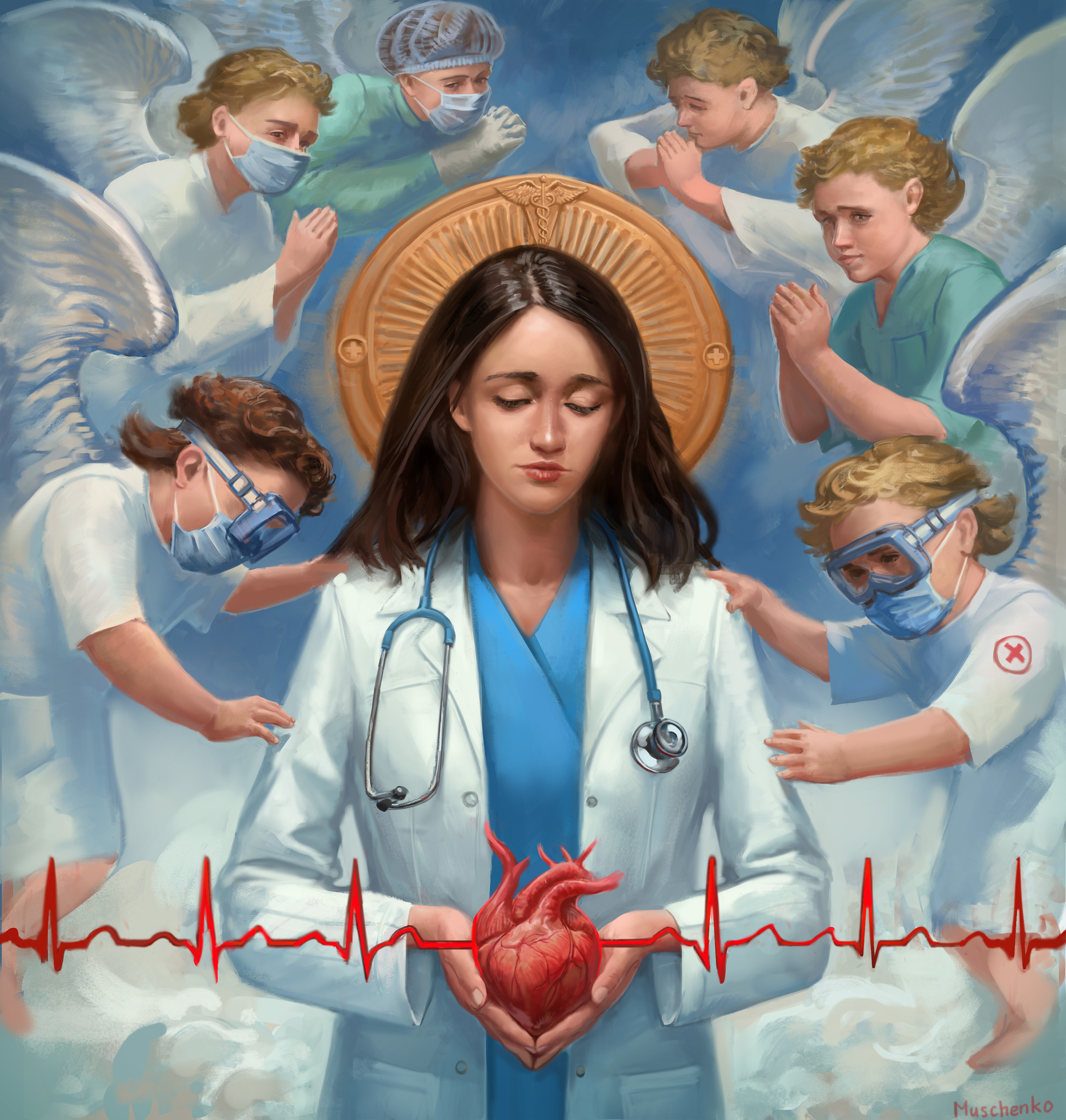 Gratitude to medical workers - My, Medics, Doctors, Nurses, The medicine, Irkutsk