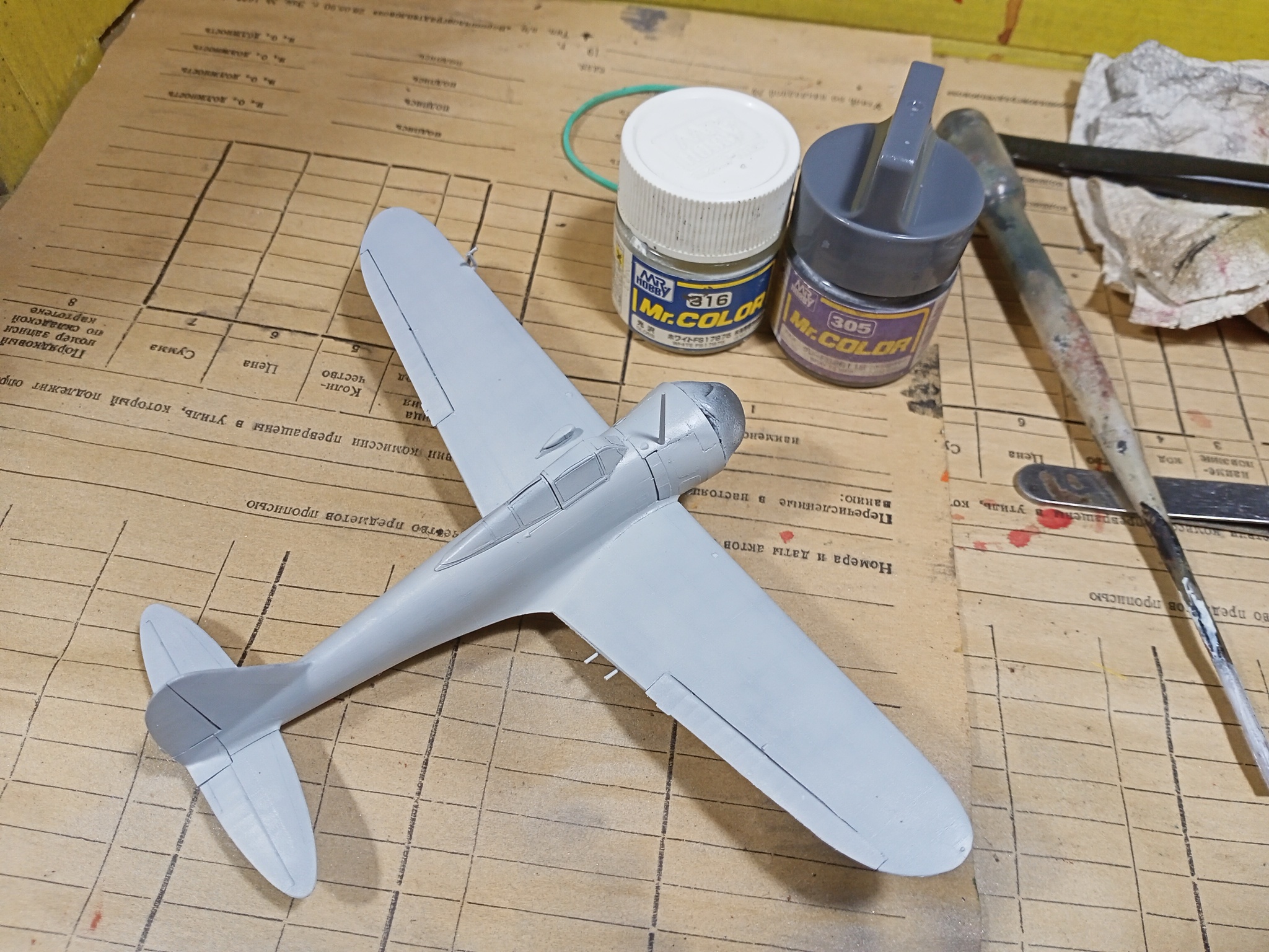 Nakajima Ki-27b (1/72 ICM). Заметки по сборке - Моё, Моделизм, Стендовый моделизм, Авиамоделизм, Сборная модель, Хобби, Сборка, Аэрография, Миниатюра, , Авиация, Самолет, Вторая мировая война, Рукоделие с процессом, Своими руками, Япония, Длиннопост