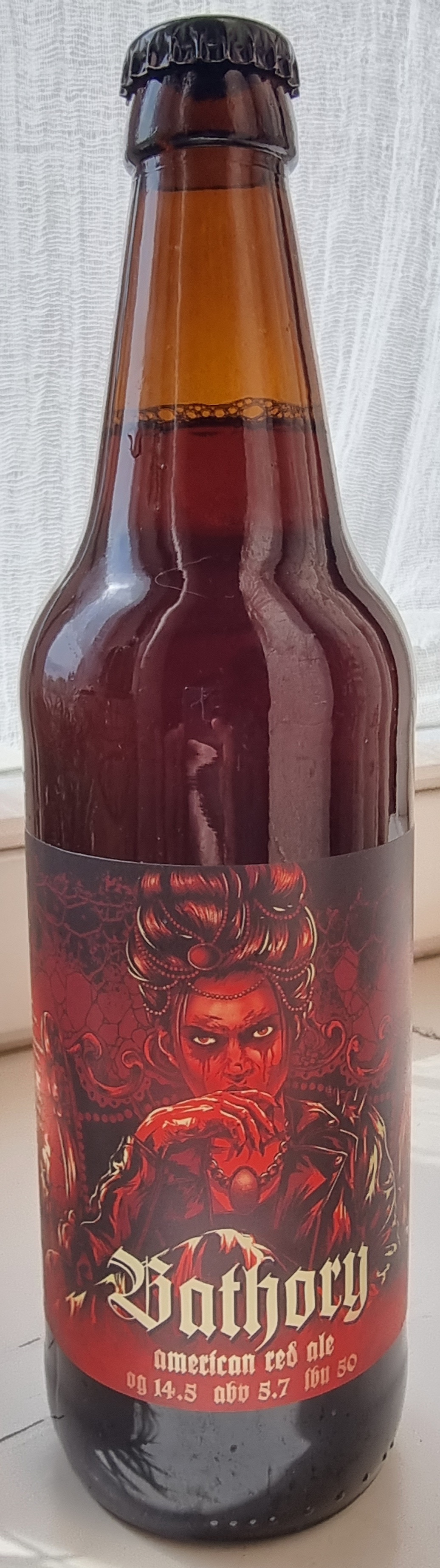 Bathory by Plan B - American red ale - My, Beer, Craft beer, Overview, Craft, Alcohol, Longpost