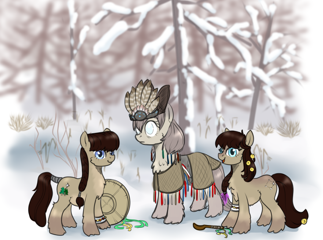 Snowmares - My little pony, Original character, Longpost, Snow pony