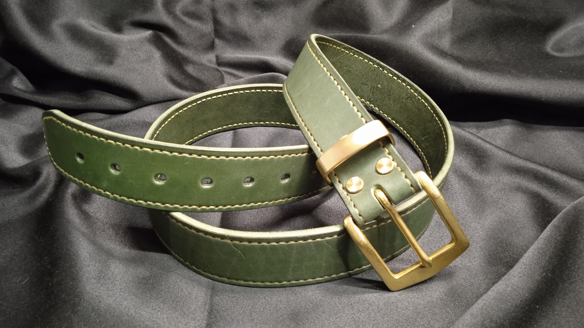 The belt that could - My, Belt, Leather, Natural leather, Needlework without process, Longpost