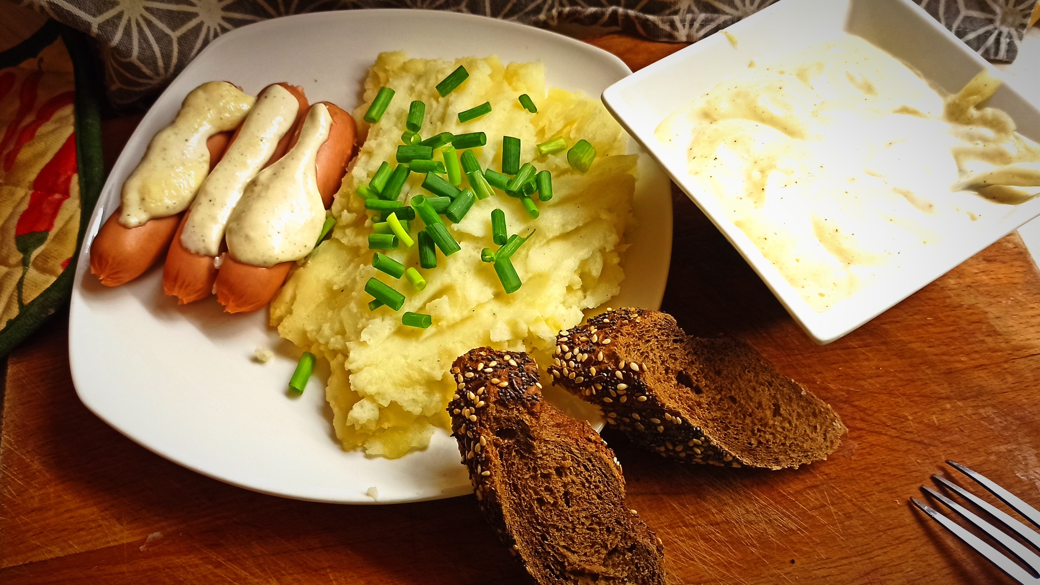 garlic mayonnaise - My, Recipe, Mobile photography, Mayonnaise, Without words, GIF, Longpost