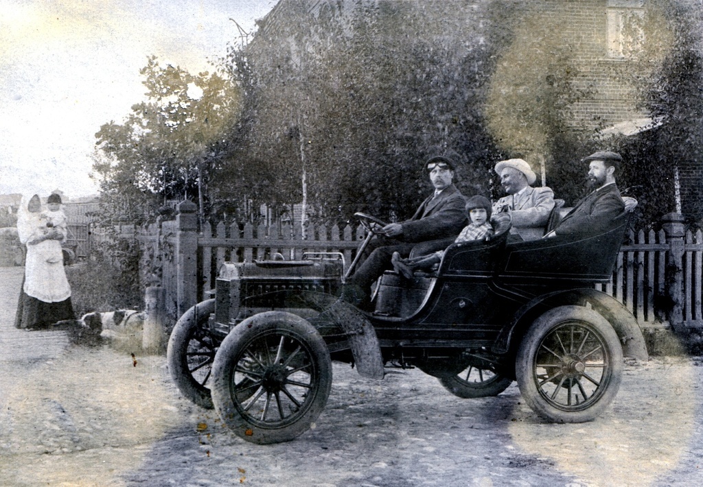 Cars in the Russian Empire - Story, История России, Russia, Car, Auto, Российская империя, The photo, Images, , Black and white, Technics, Longpost