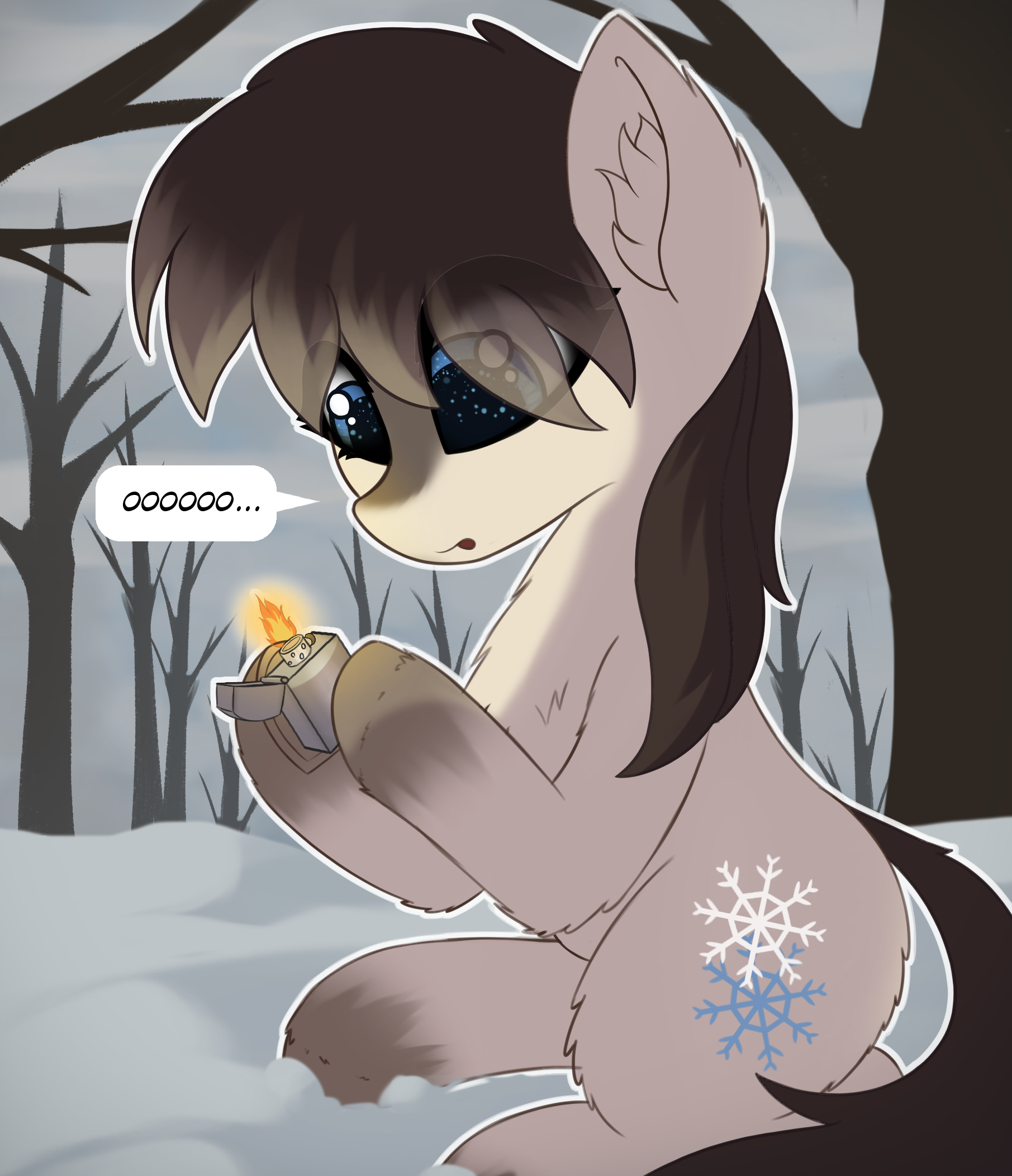 Wonders - My little pony, Original character, Snow pony