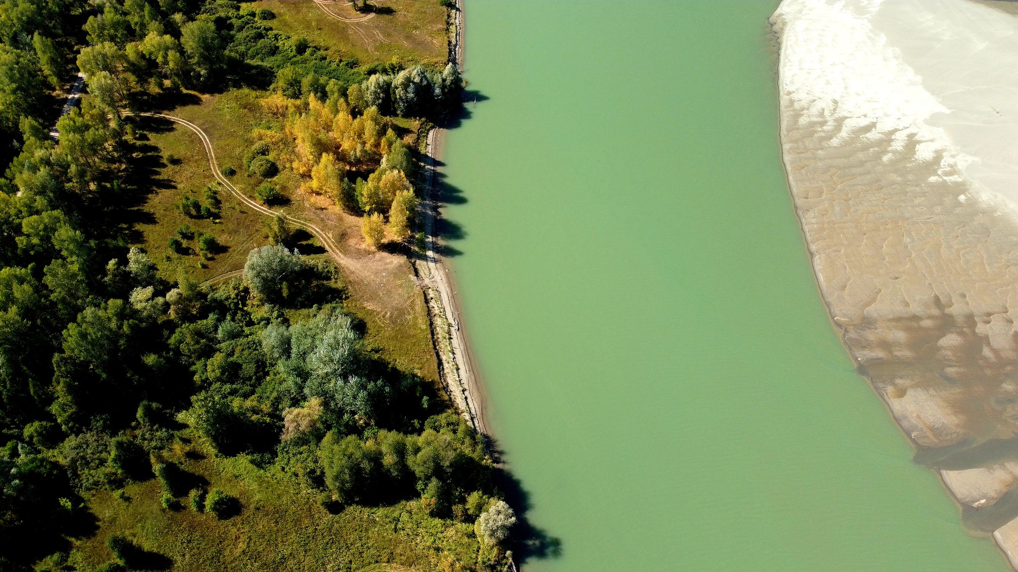 Islands on the Ob - My, Ob, River, Sand, Abstraction, Altai region, Dji, Nature, Landscape, , Russia, Longpost, The photo