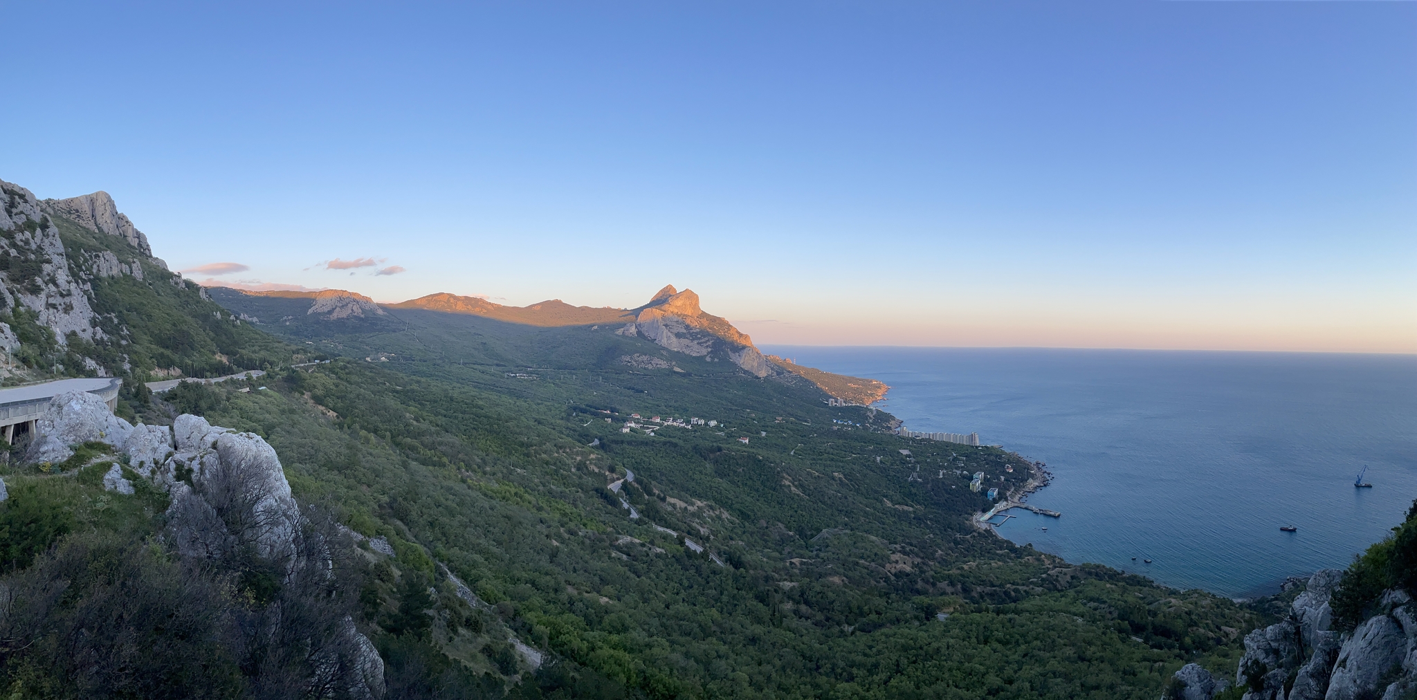 Crimean rocks at sunset - My, Travels, The photo, Crimea, The mountains, Summer