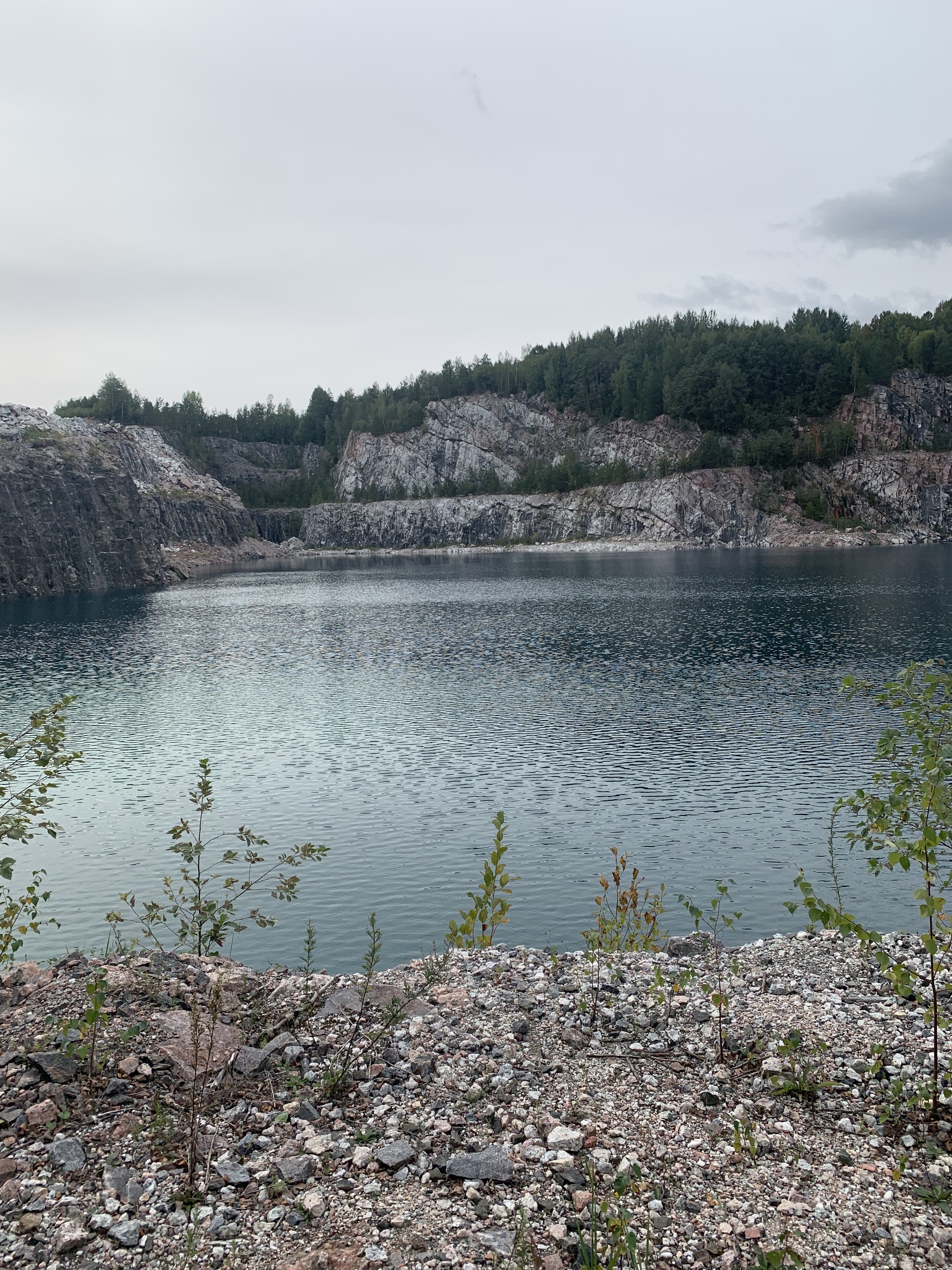 Finland, Granite quarry - My, Granite, Career, Marble, Longpost