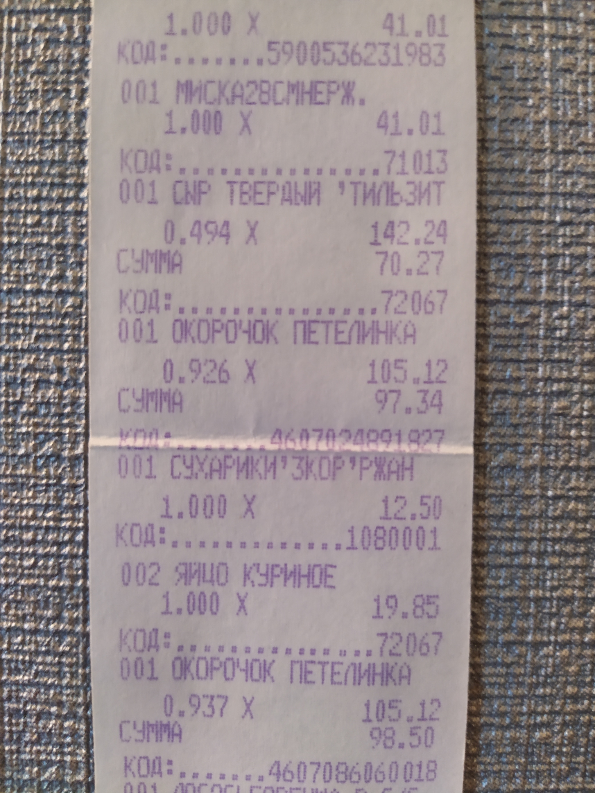 Birthday in 2005 - My, Receipt, Prices, Longpost, Check