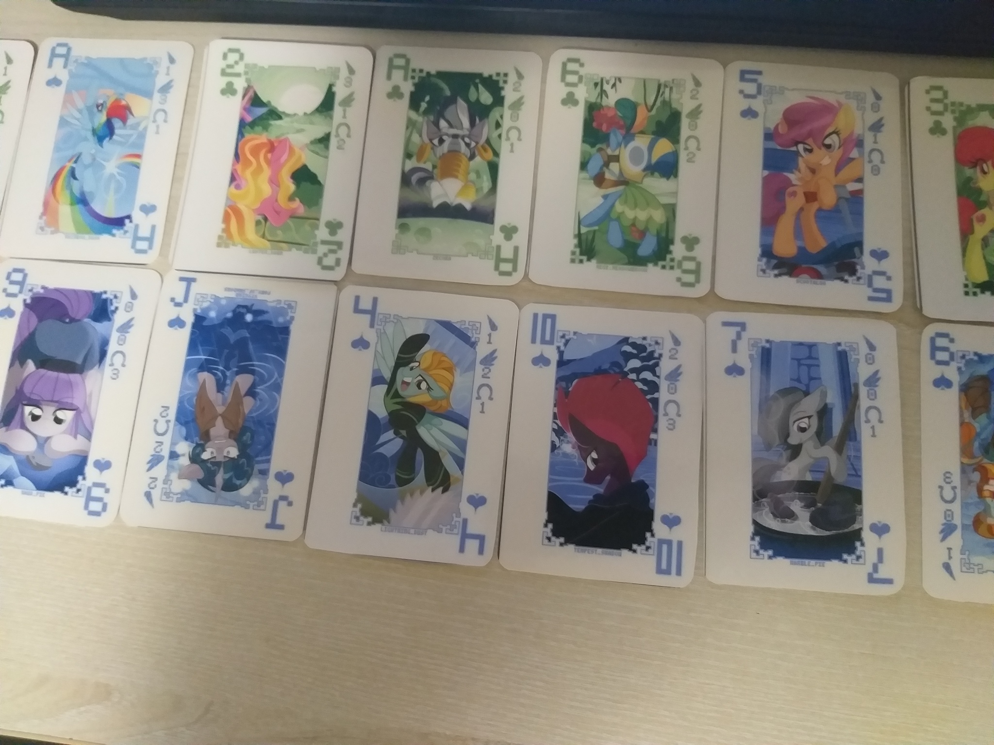 Reply to the post Deck - My, My little pony, Applebloom, Autumn blaze, Rainbow dash, Luster Dawn, Zecora, Scootaloo, Sweetie belle, , Maud pie, Princess celestia, Playing cards