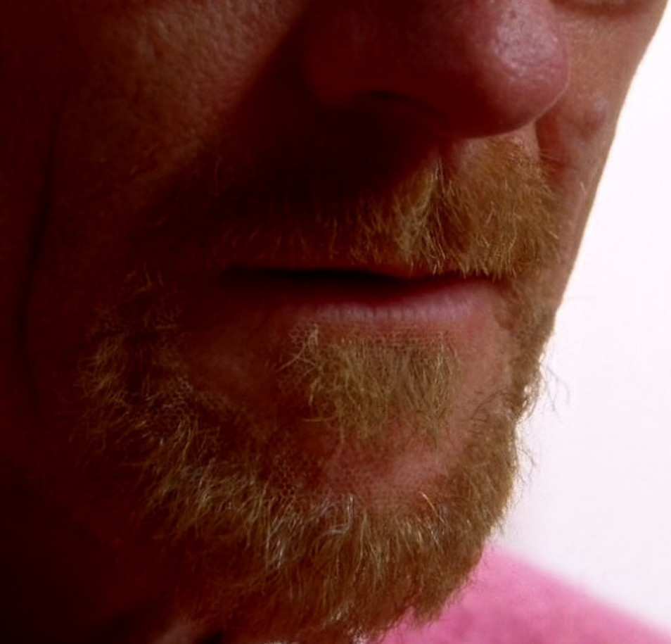 Mustache peeled off - Breaking Bad, Walter White, Beard, Kinolyap