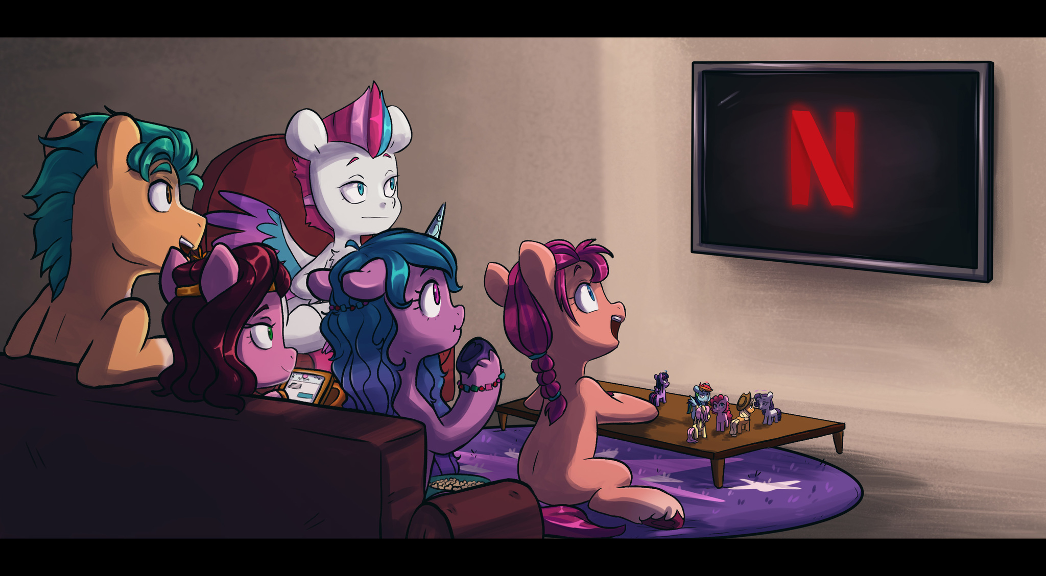 Looking forward to the premiere... - My little pony, MLP g5, Sunny starscout, Izzy Moonbow, Hitch trailblazer, Zipp storm, Pipp petals, Doodle-Mark